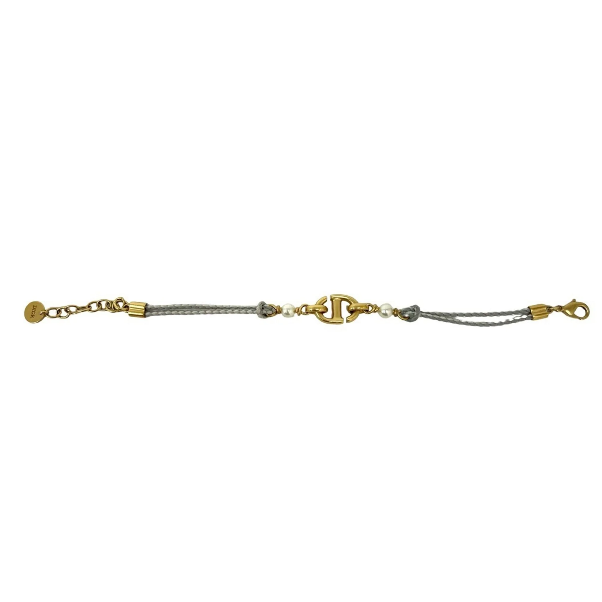 Charm Bracelet Cotton and Gold - Image 5