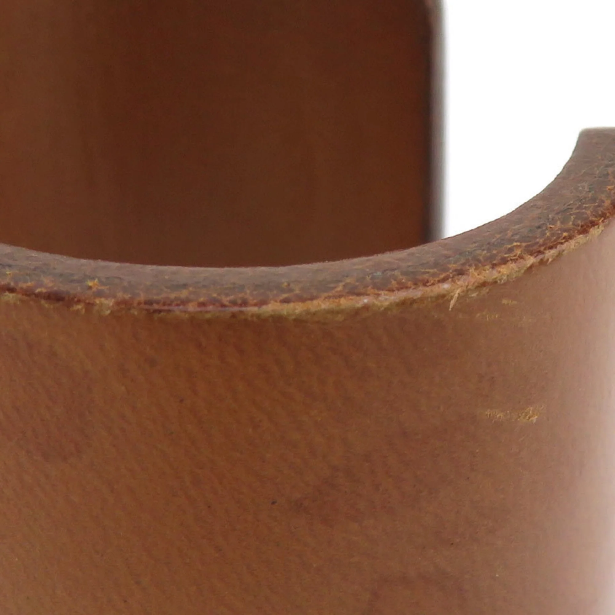 Bracelet Leather and Metal Brown and Gold - Image 9