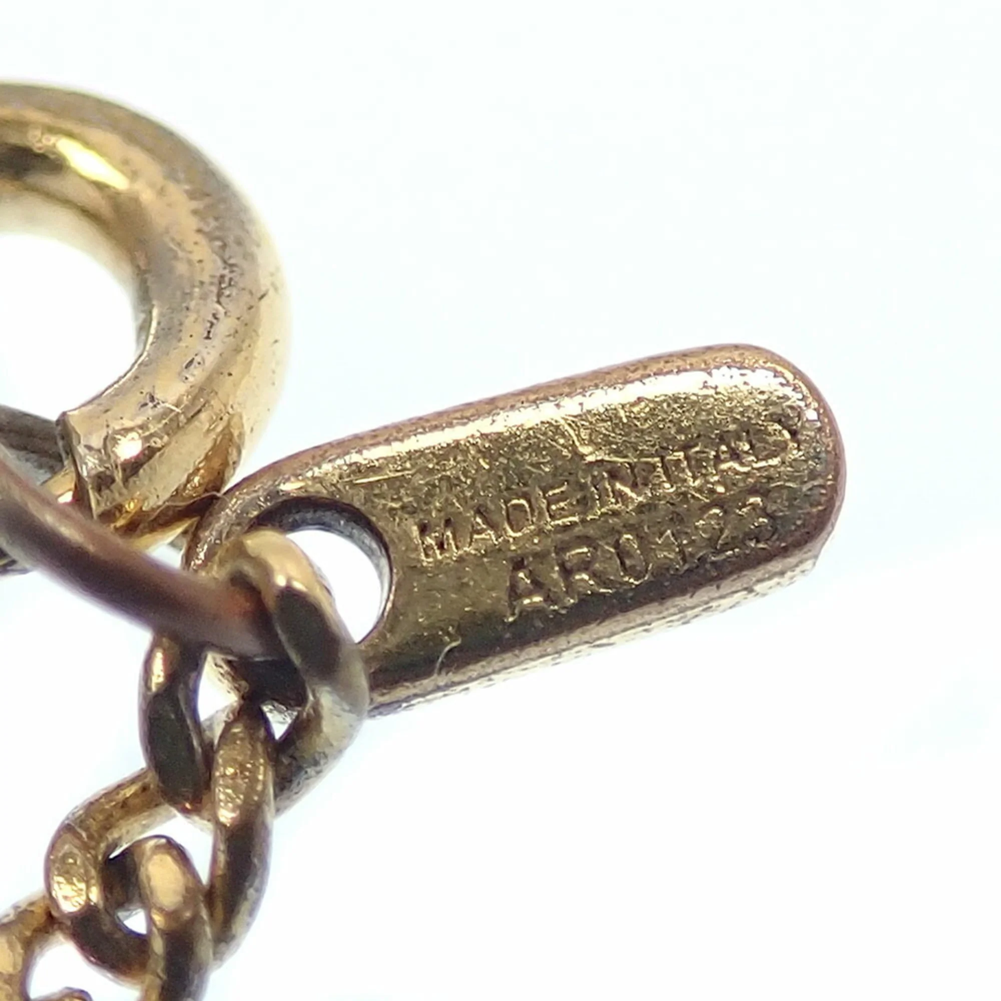 Charm Bracelet Gold With Rhinestones - Image 5