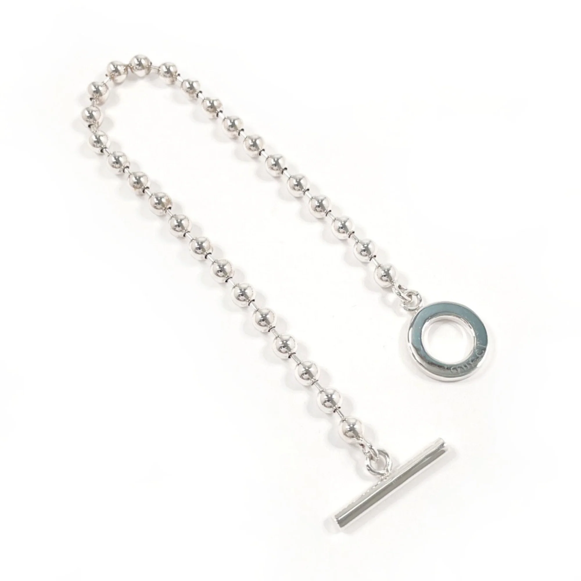 Ball Chain Bracelet Sterling Silver - Image 3