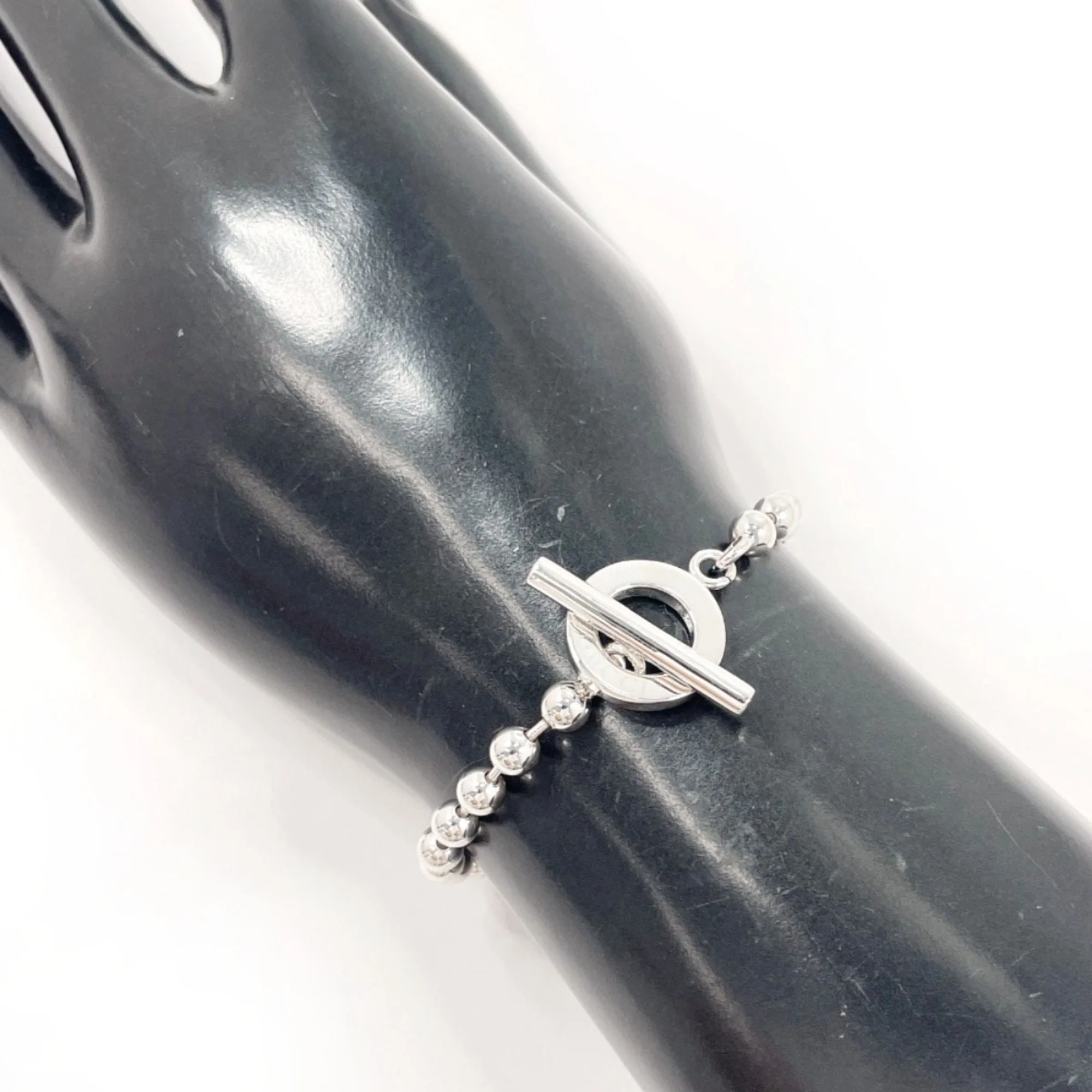 Ball Chain Bracelet Sterling Silver - Image 7
