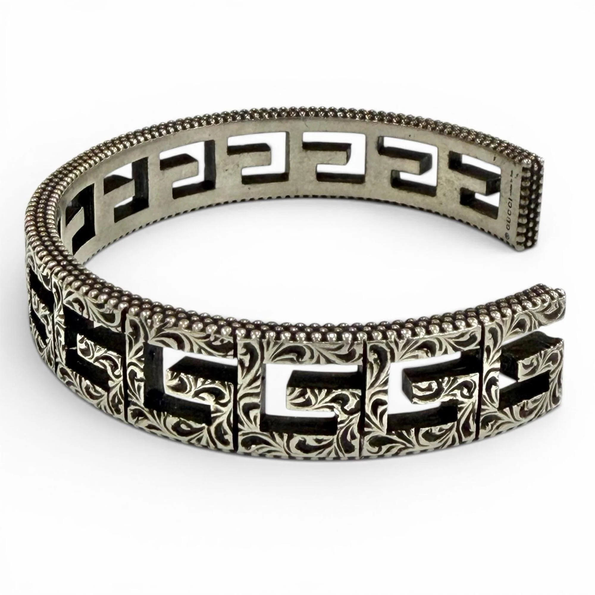 Bangle Sterling Silver Bracelet - Image 2