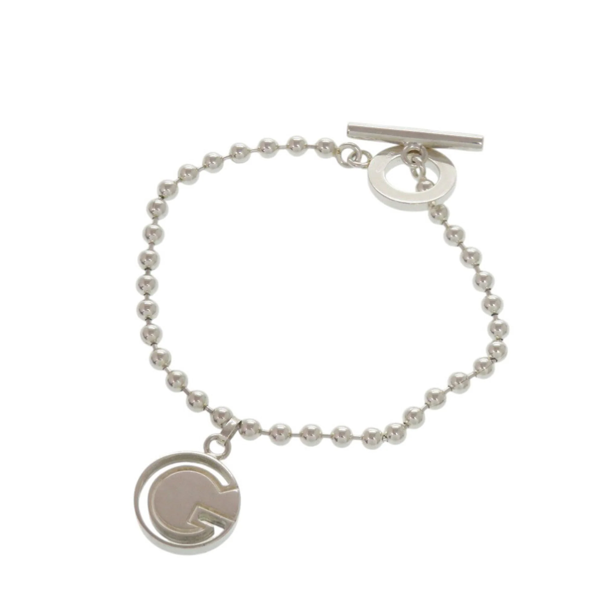 G Charm Bracelet Sterling Silver