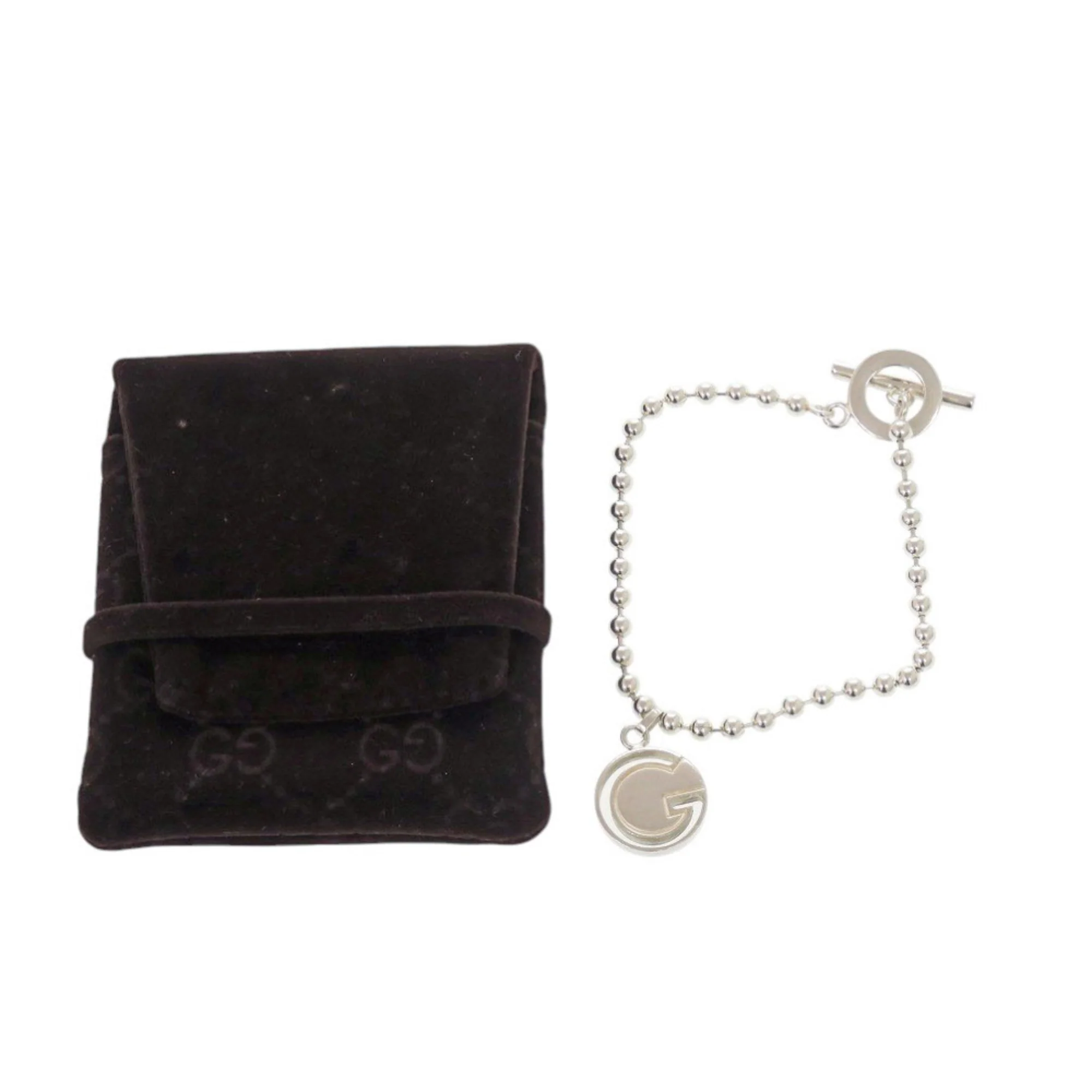 G Charm Bracelet Sterling Silver - Image 2