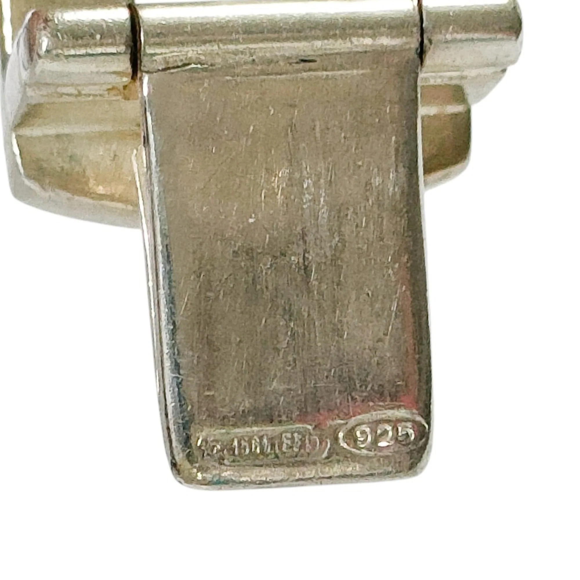Vintage Link Bracelet Sterling Silver - Image 6