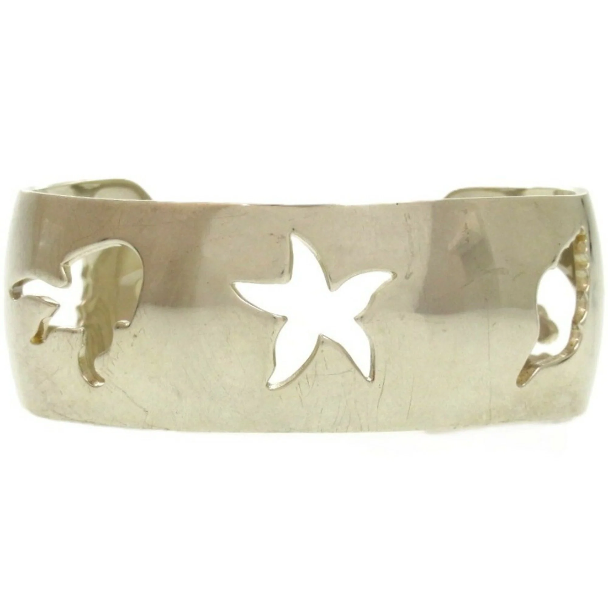 Bangle Bracelet Sterling Silver