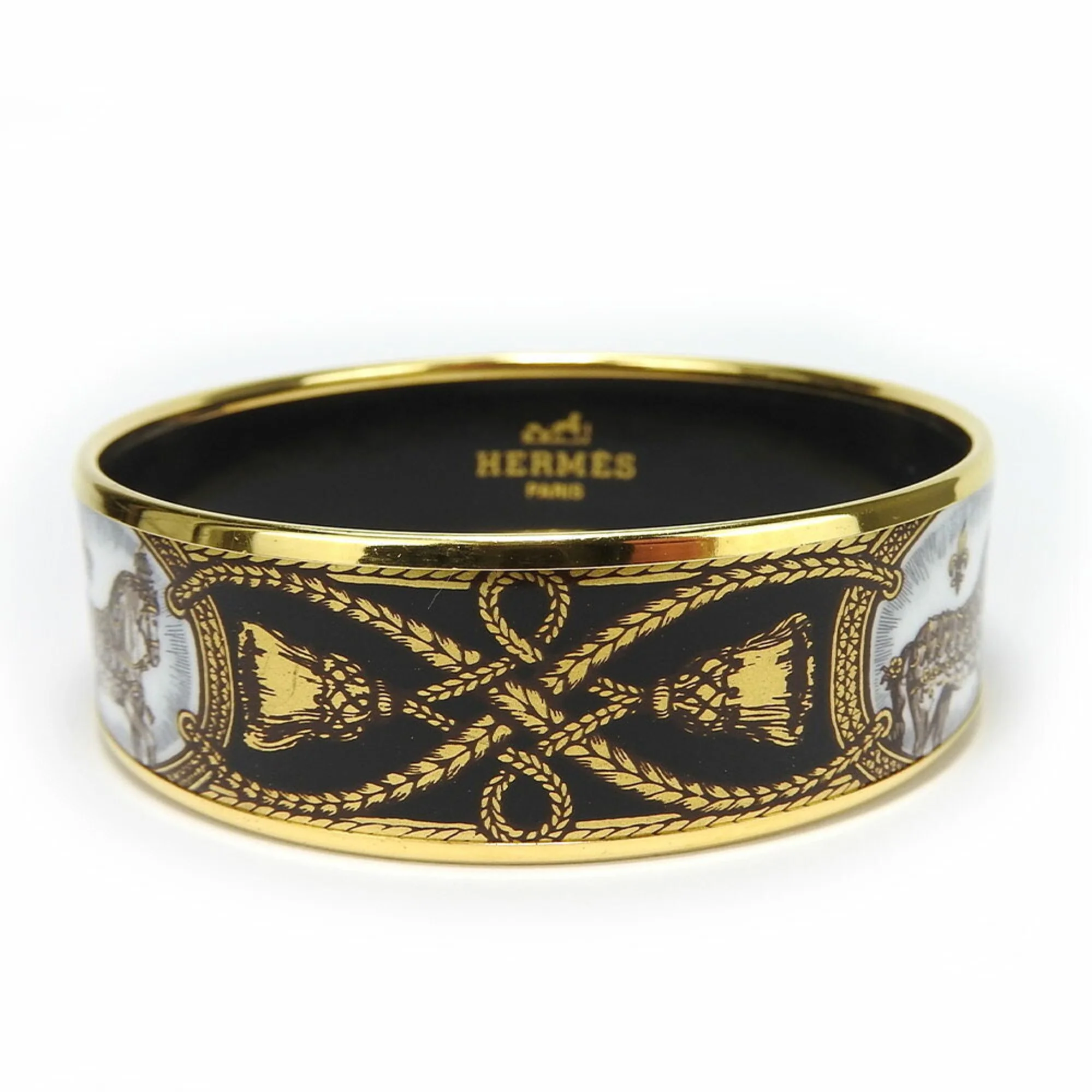Bangle Cloisonné and Enamel and Metal Bracelet - Image 2