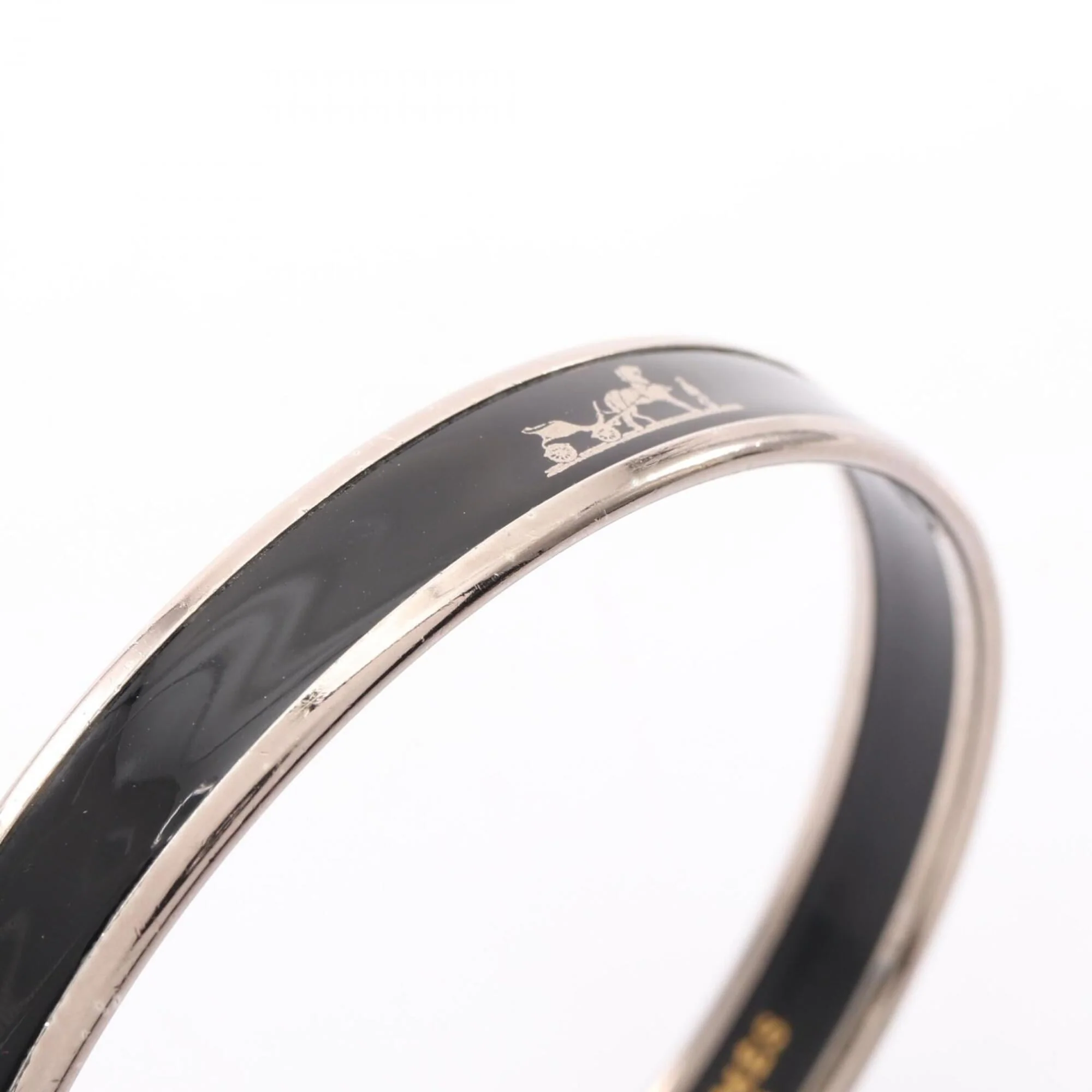 Bangle Cloisonné and Enamel and Stainless Steel Bracelet - Image 5