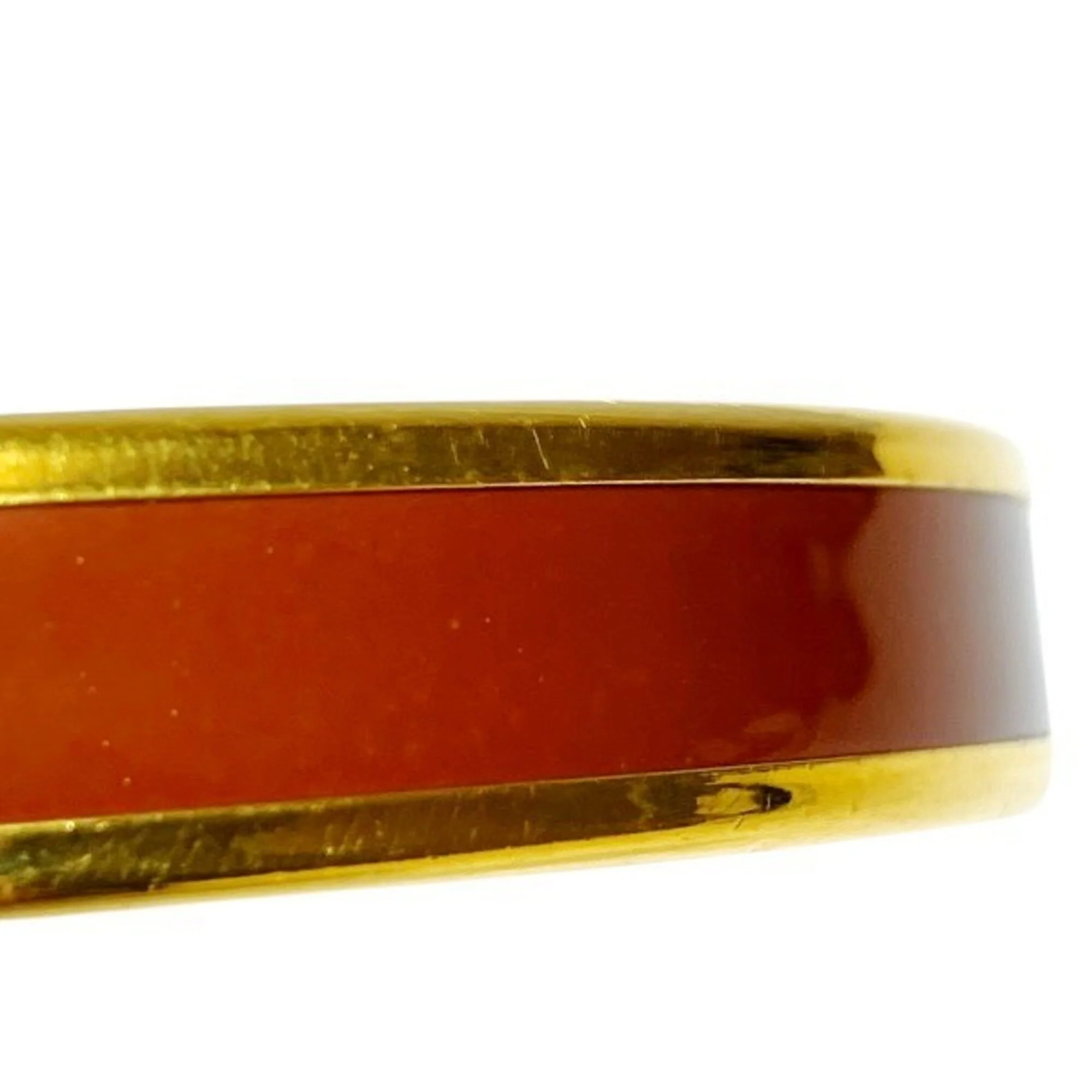 Bangle Cloisonné and Enamel Gold Red Bracelet - Image 7