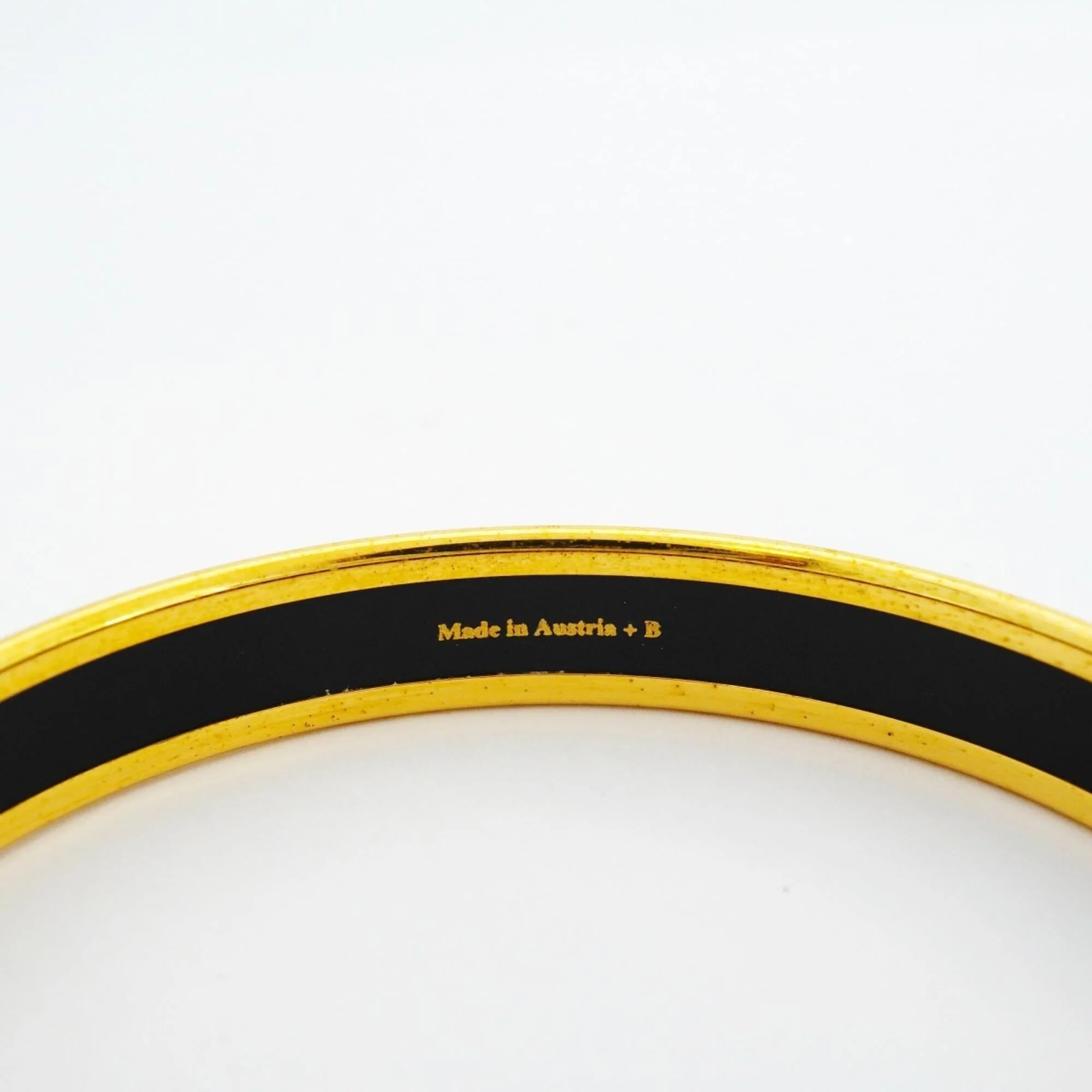 Bangle Cloisonné Enamel and Gold Mini Bracelet - Image 5