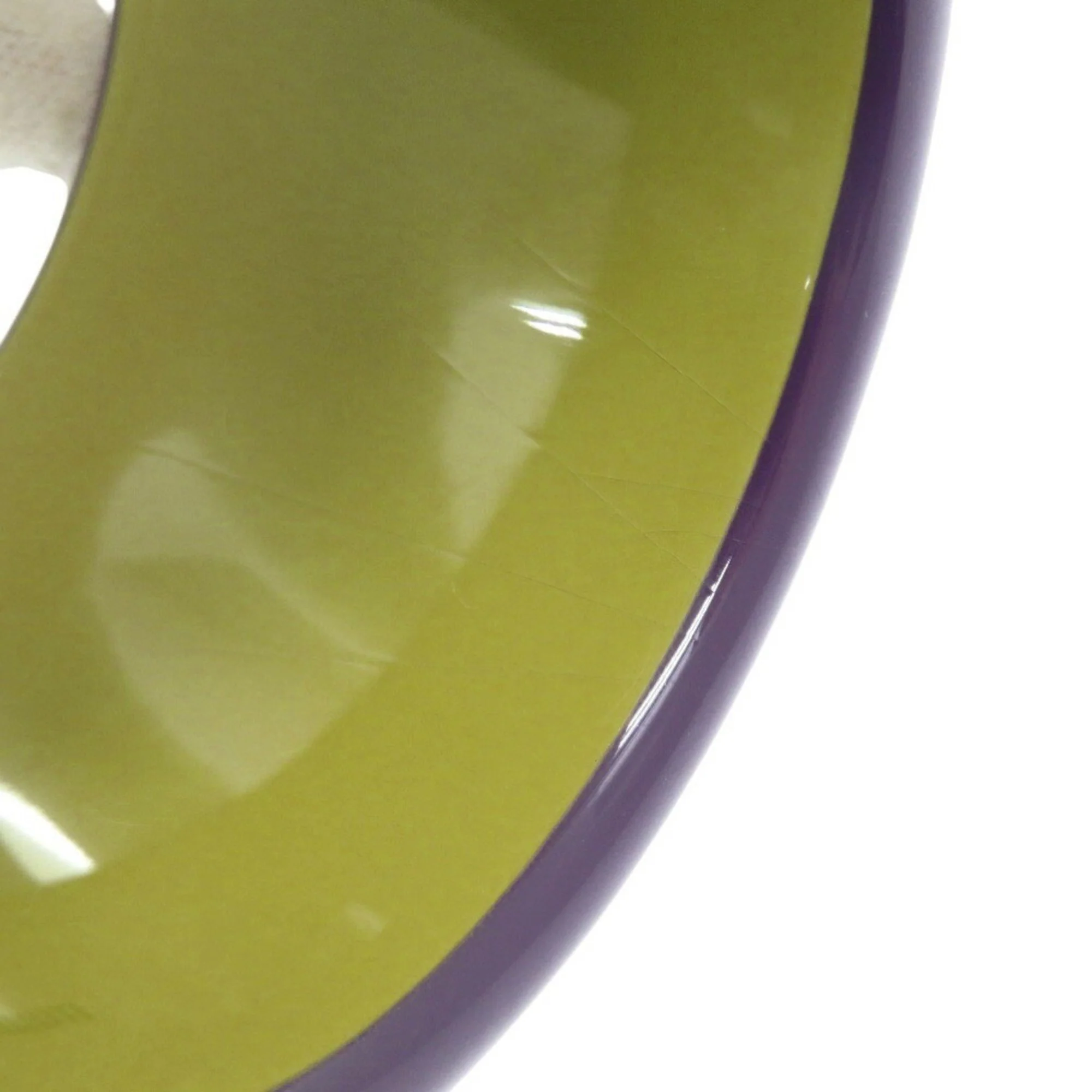 Bangle Lacquer Green and Purple Bracelet - Image 6