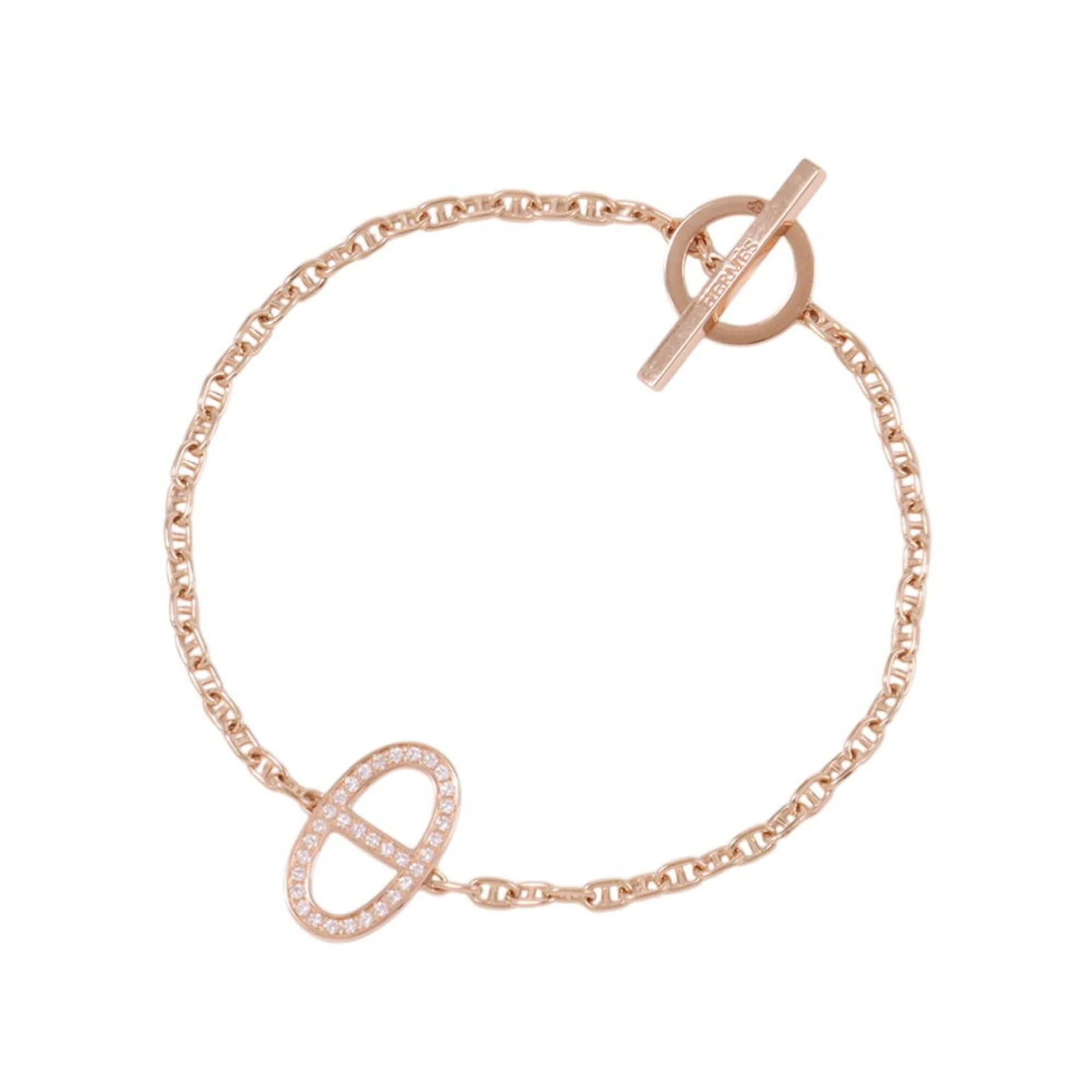 Bracelet 18K Rose Gold With Diamonds