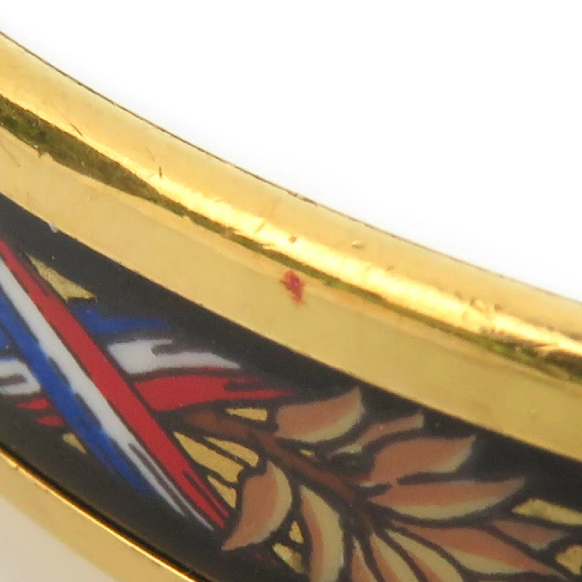 Bracelet Enamel and Metal Black and Gold - Image 6