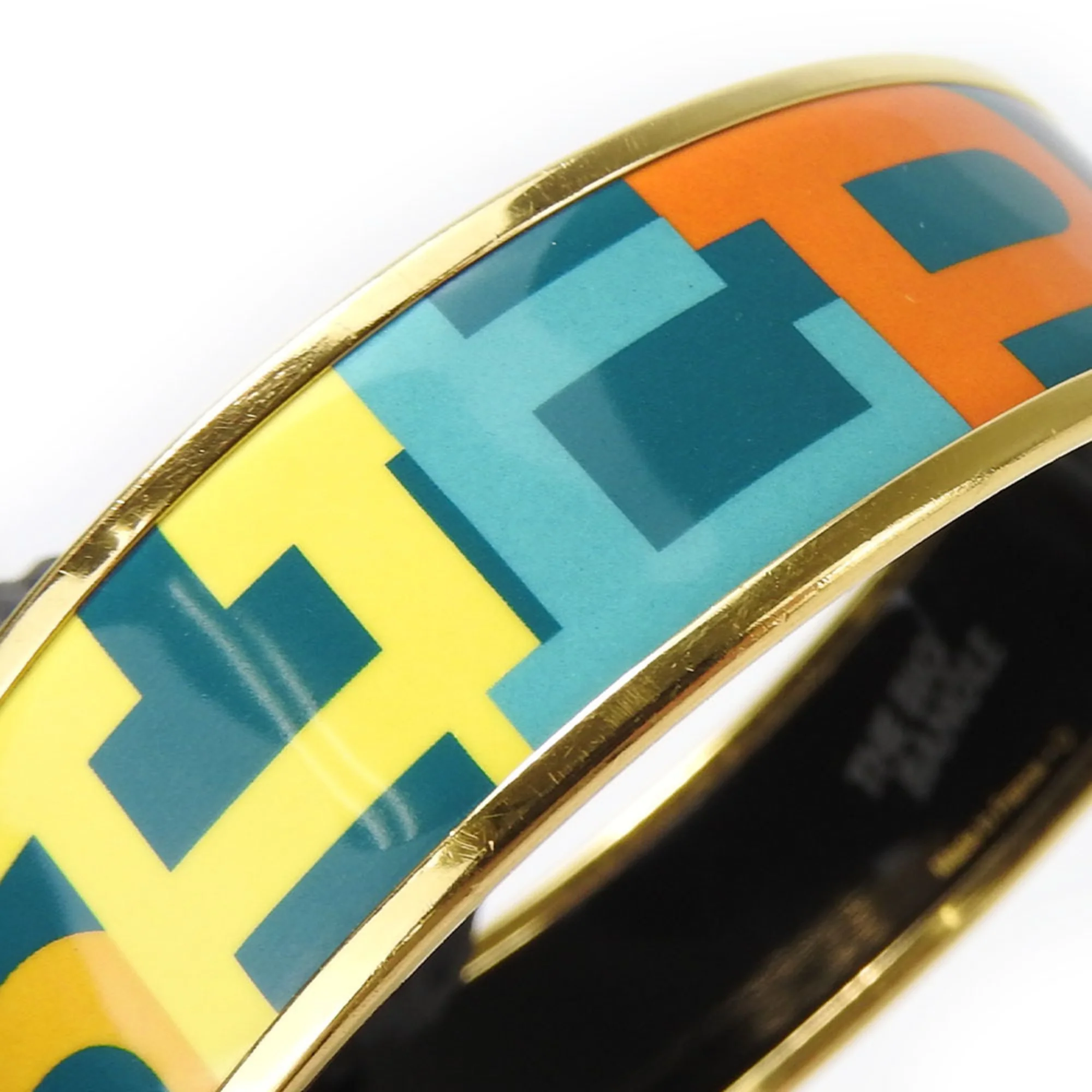 Bracelet Enamel and Metal Green Multi-Color - Image 8