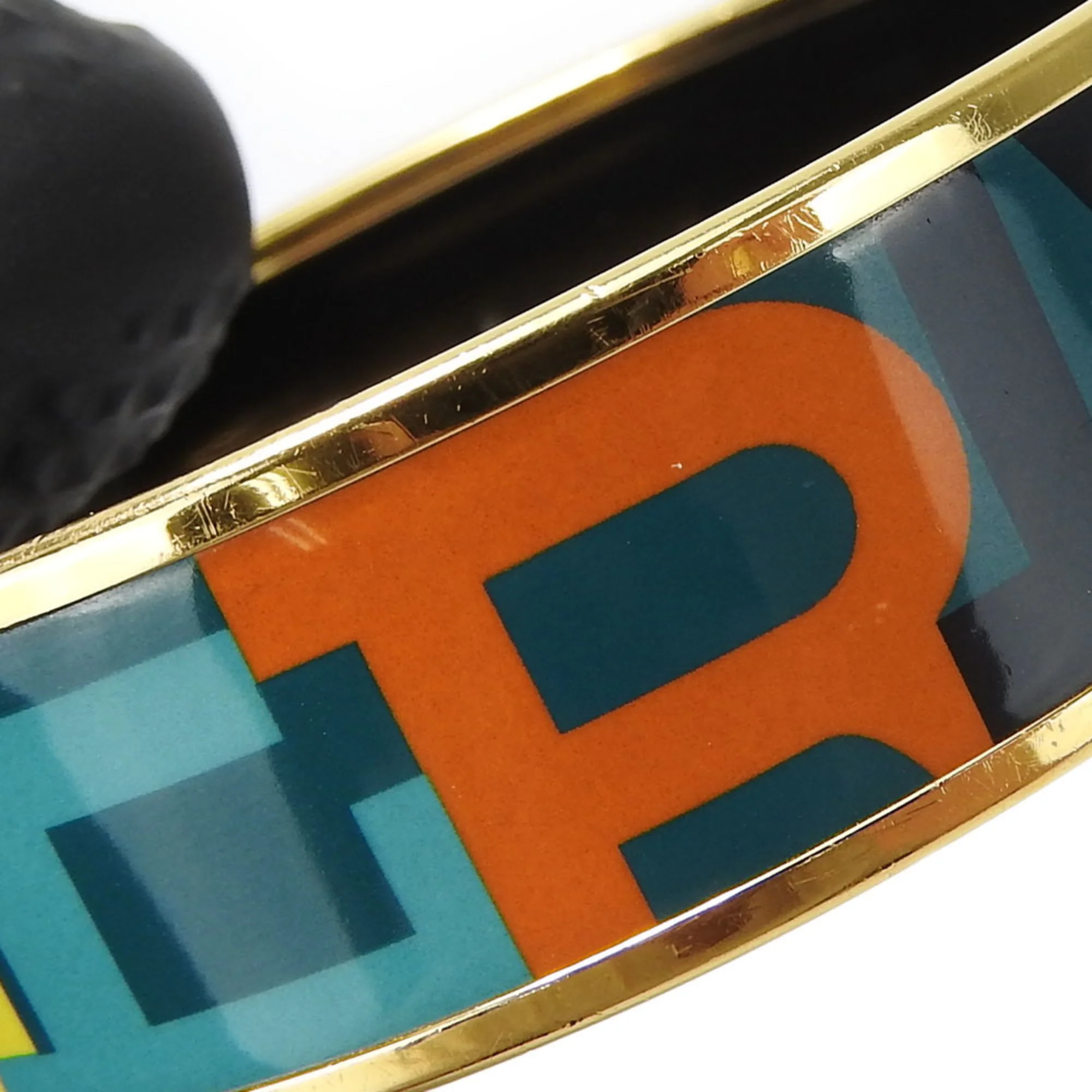 Bracelet Enamel and Metal Green Multi-Color - Image 9
