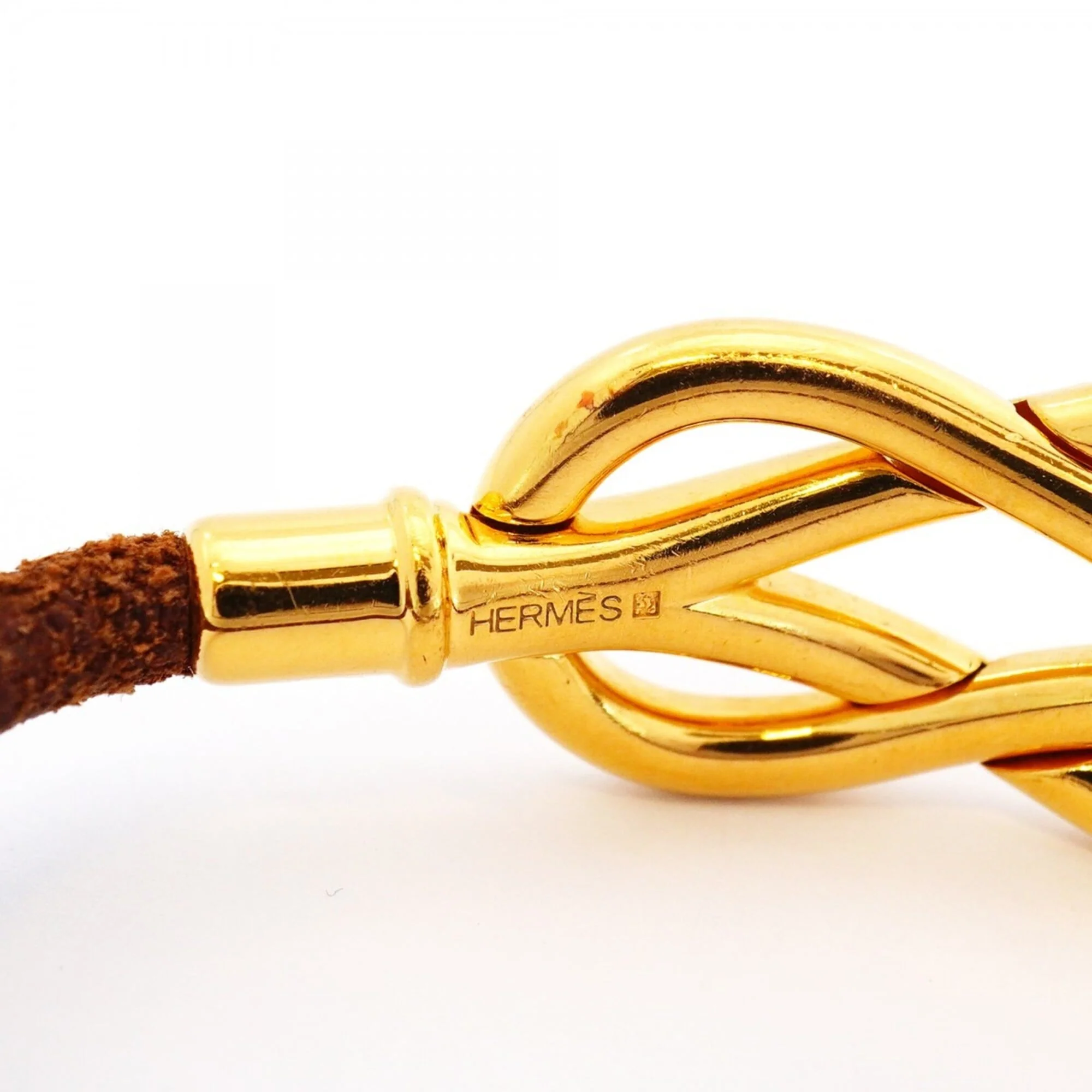 Bracelet Gold and Leather - Image 5