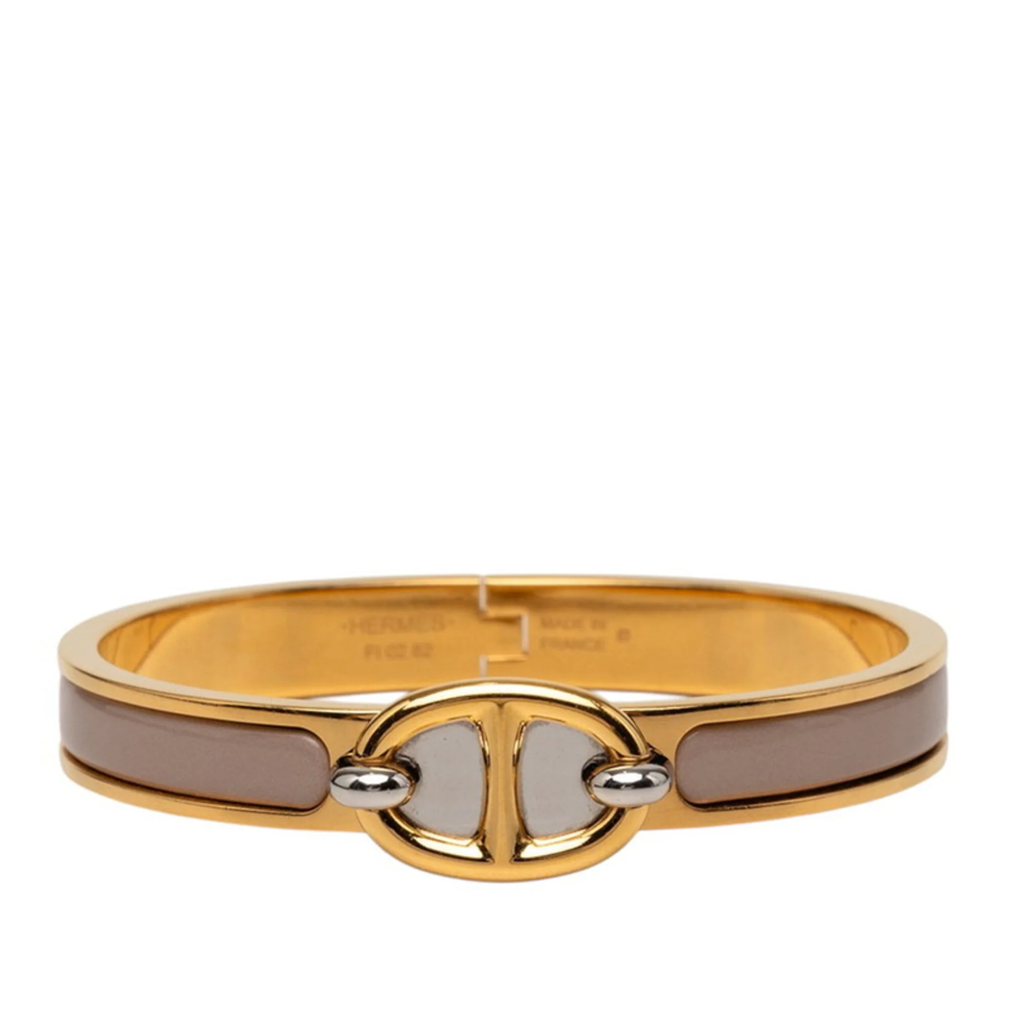 Bracelet Greige Enamel Mini