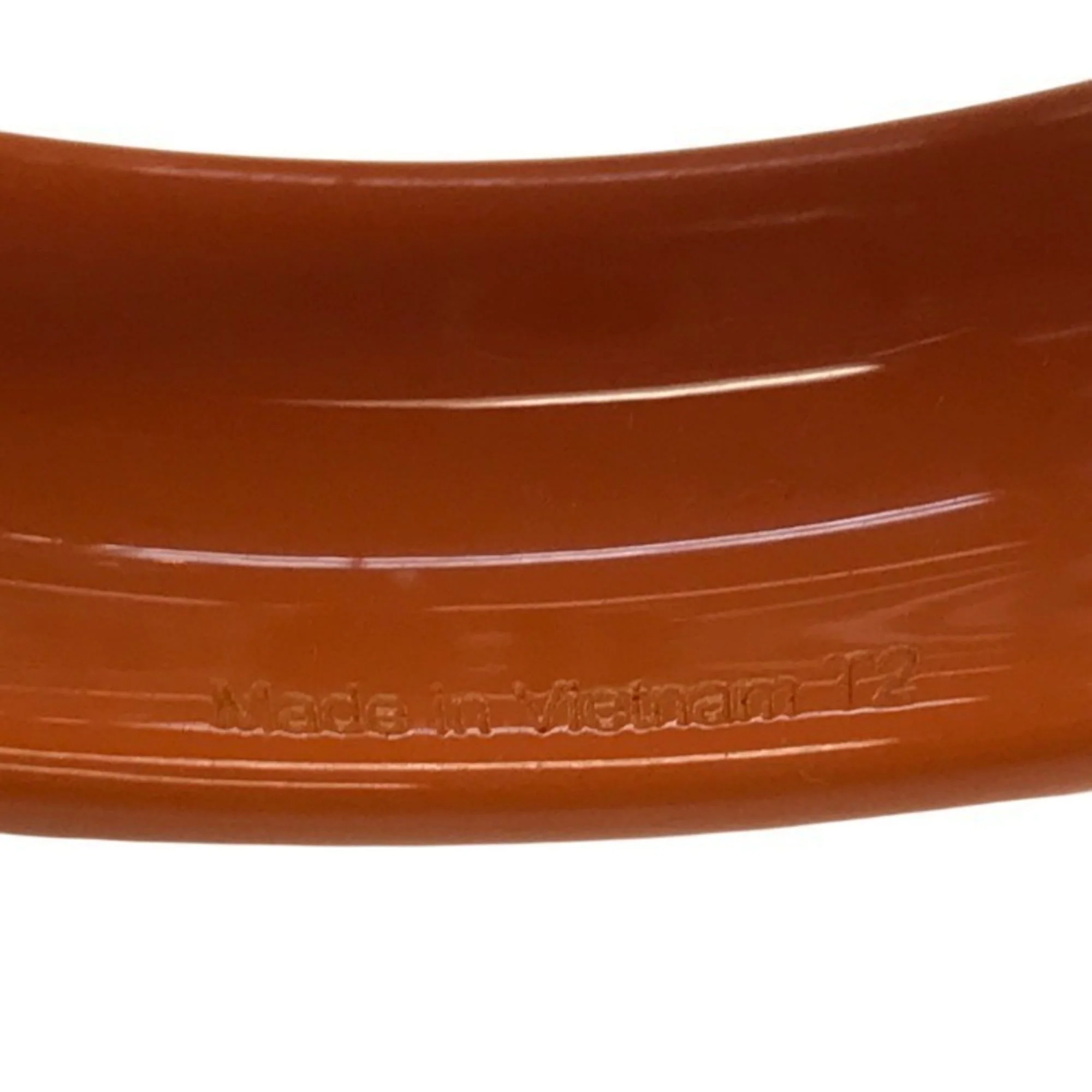 Bracelet Lacquer and Wood Pink Orange and Yellow - Image 7