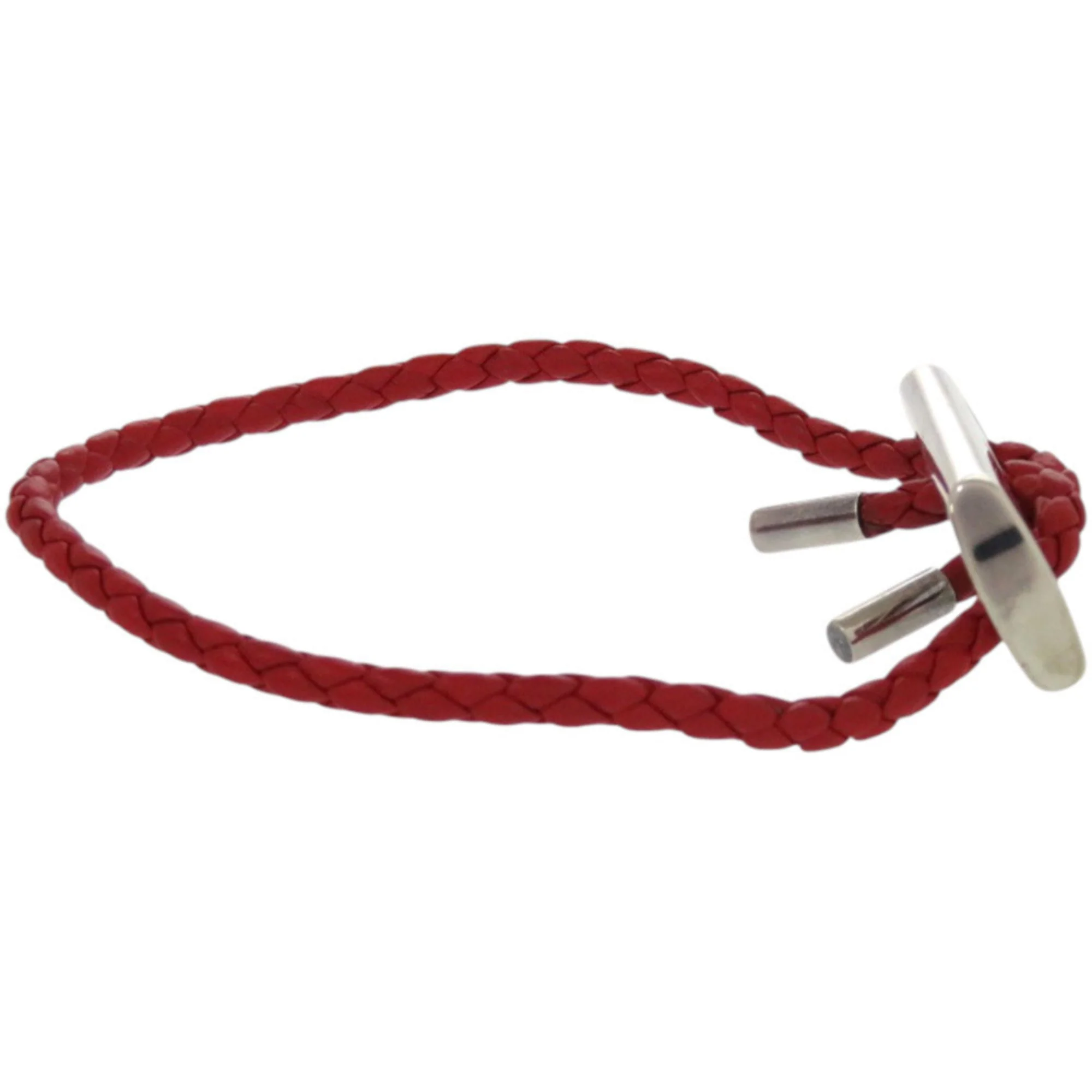 Bracelet Leather and Sterling Silver - Image 4