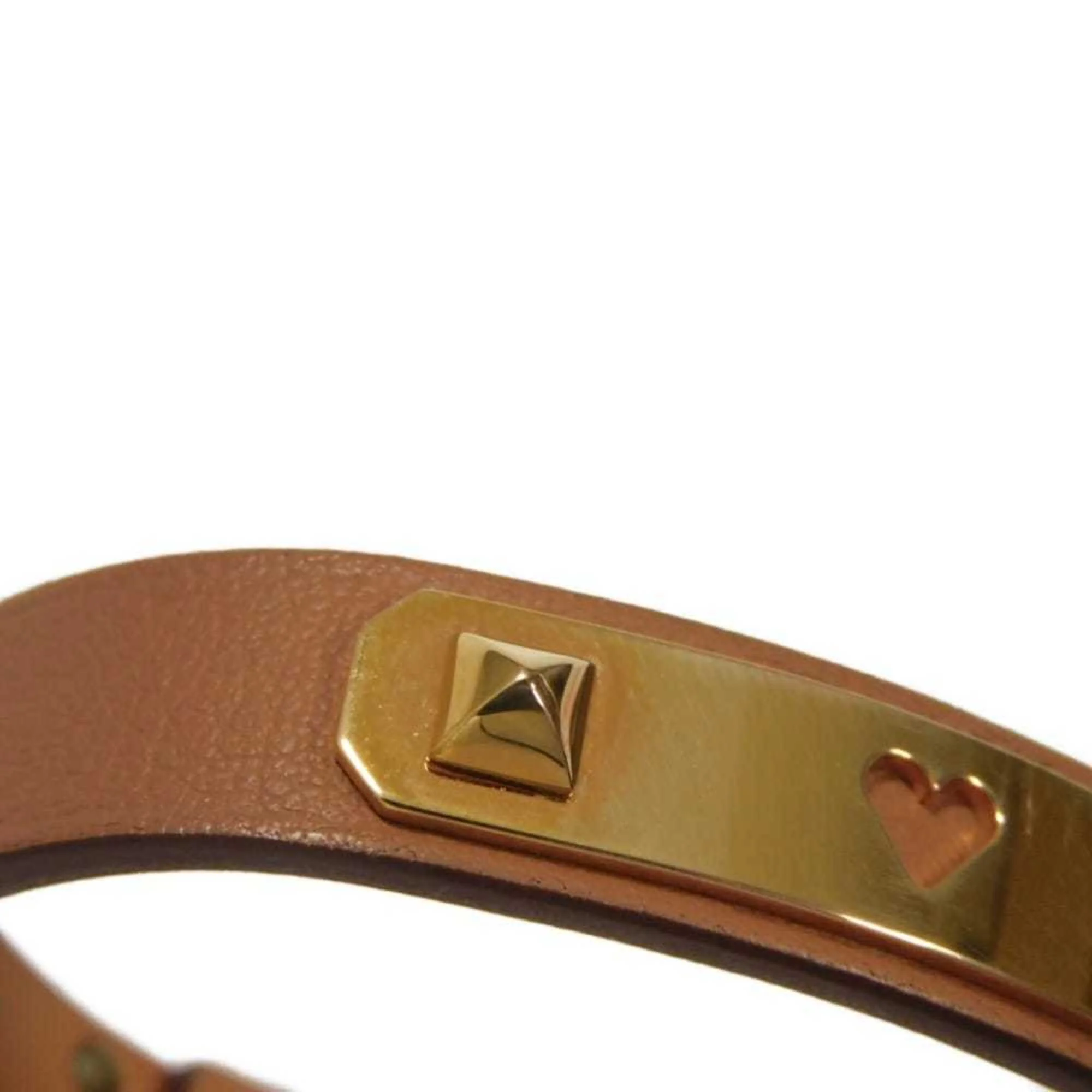 Bracelet Swift Leather and Gold - Image 6