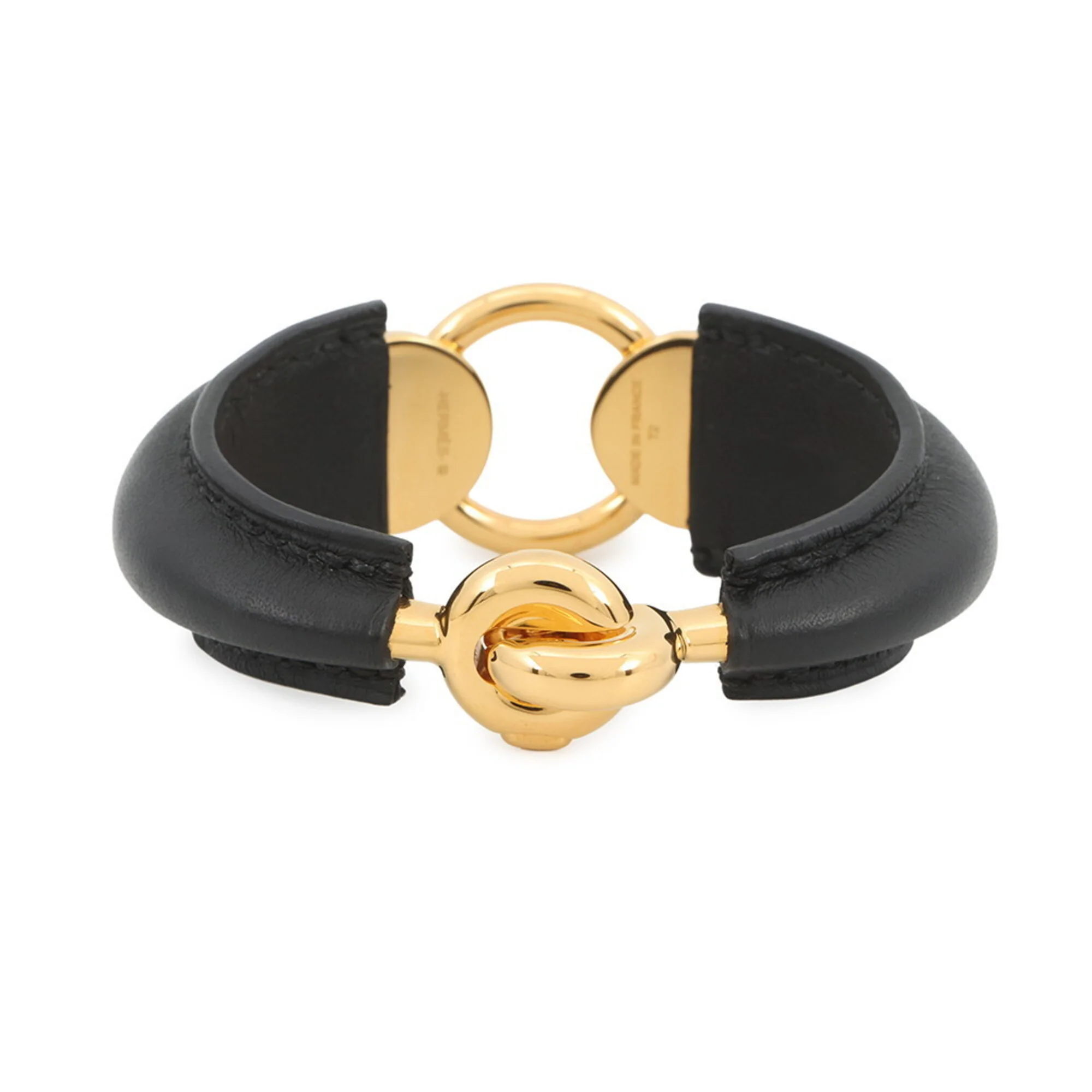 Bracelet Swift Leather Black - Image 3