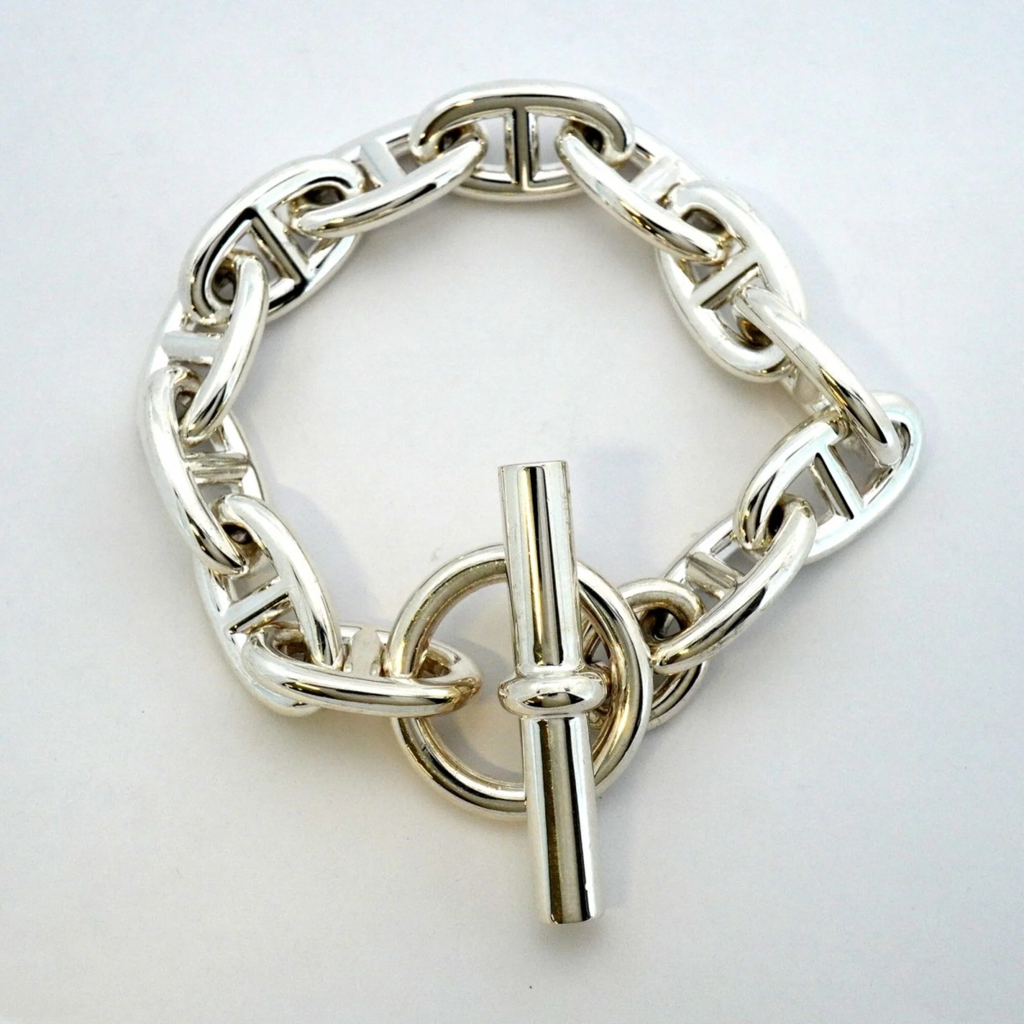 Chaine d'Ancre Bracelet Sterling Silver Large - Image 3