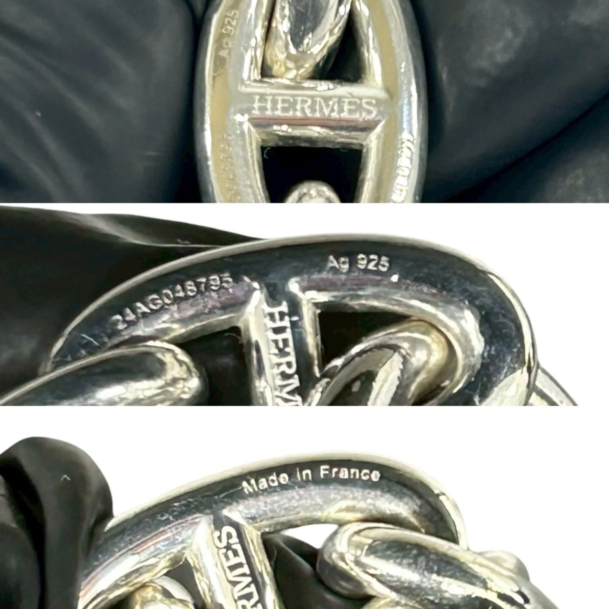 Chaine d'Ancre Bracelet Sterling Silver Large - Image 3