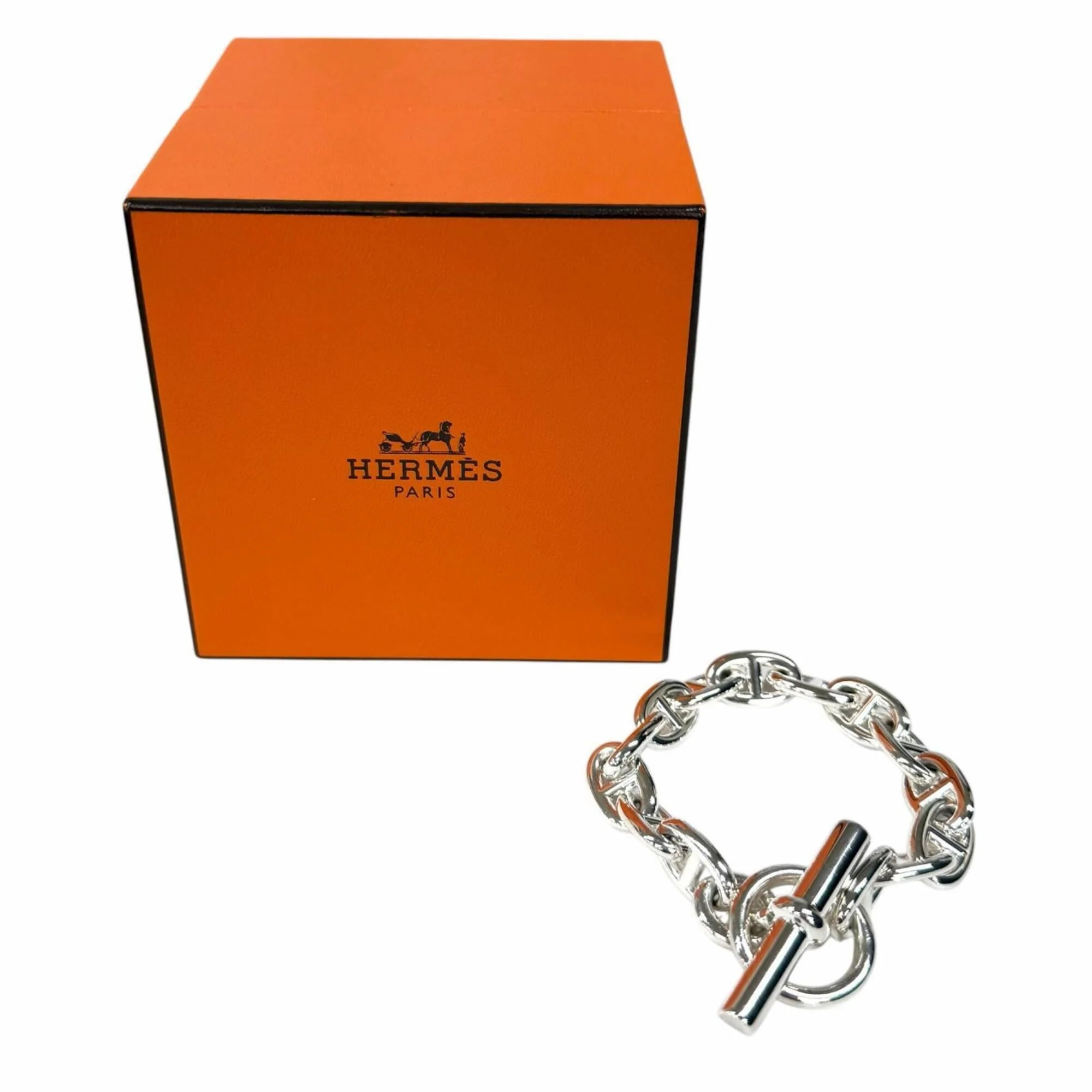 Chaine d'Ancre Bracelet Sterling Silver Medium - Image 2