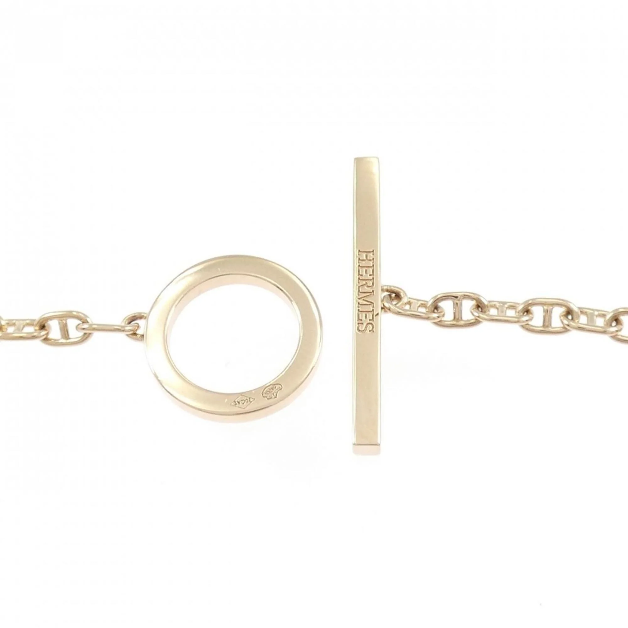 Chaine d'Ancre Contour Bracelet 18K Rose Gold With Diamond - Image 4