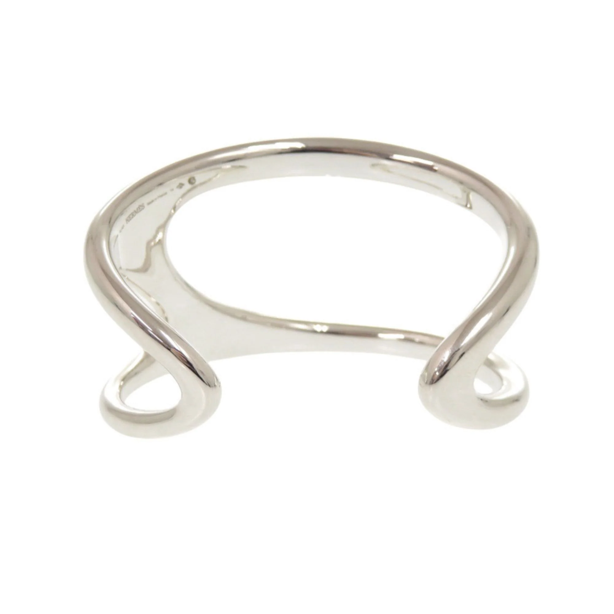 Chaine d'Ancre Punk Bangle Sterling Silver Bracelet - Image 4