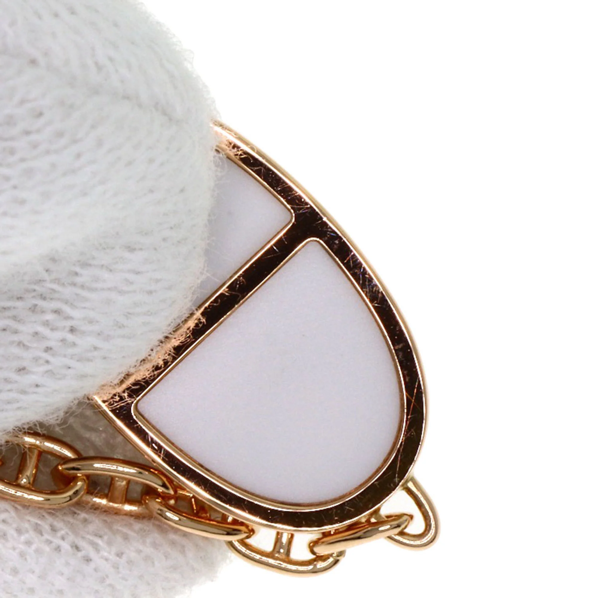Chaine d'Ancre Verso Bracelet 18K Rose Gold - Image 6