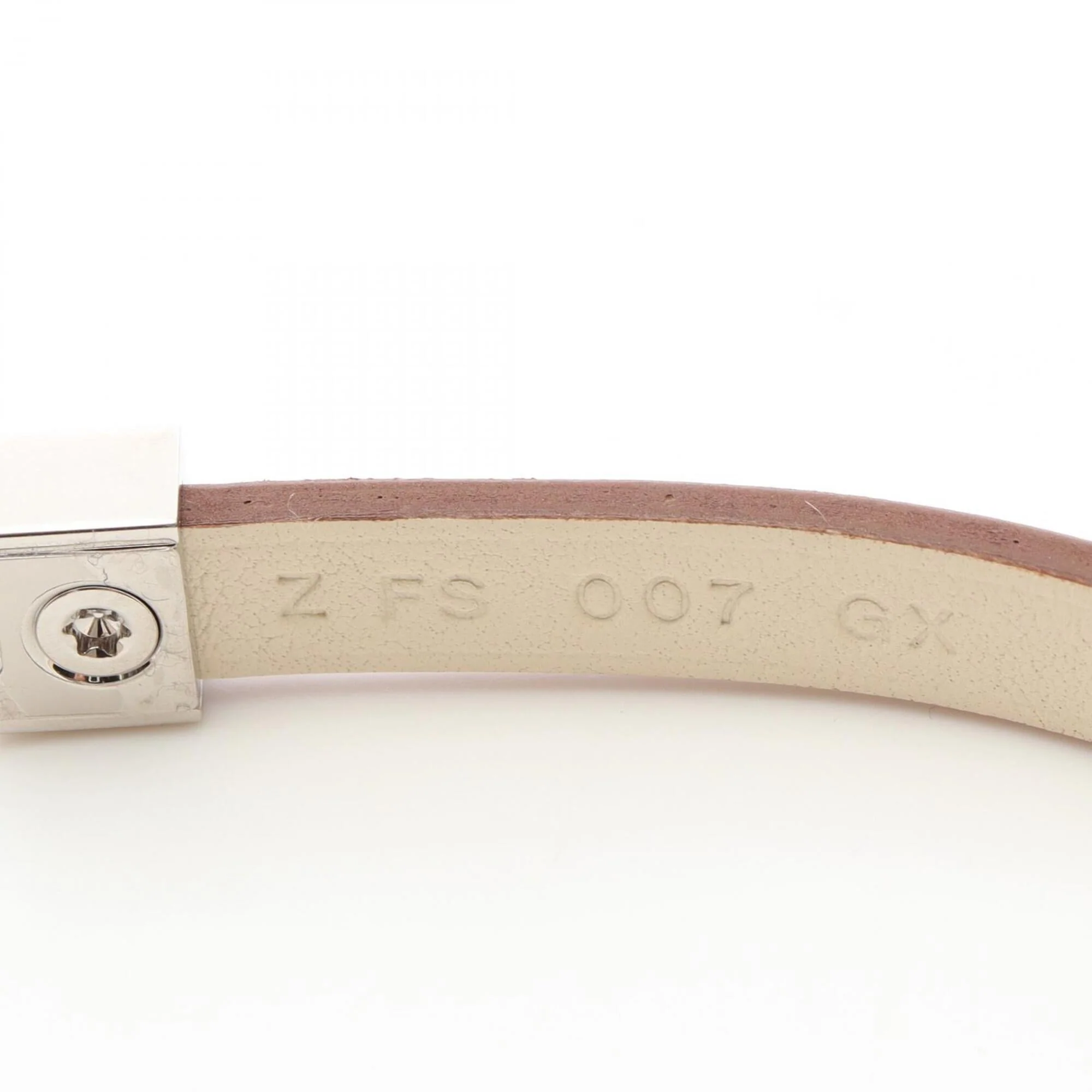 Charm Bracelet Leather and Stainless Steel - Image 5