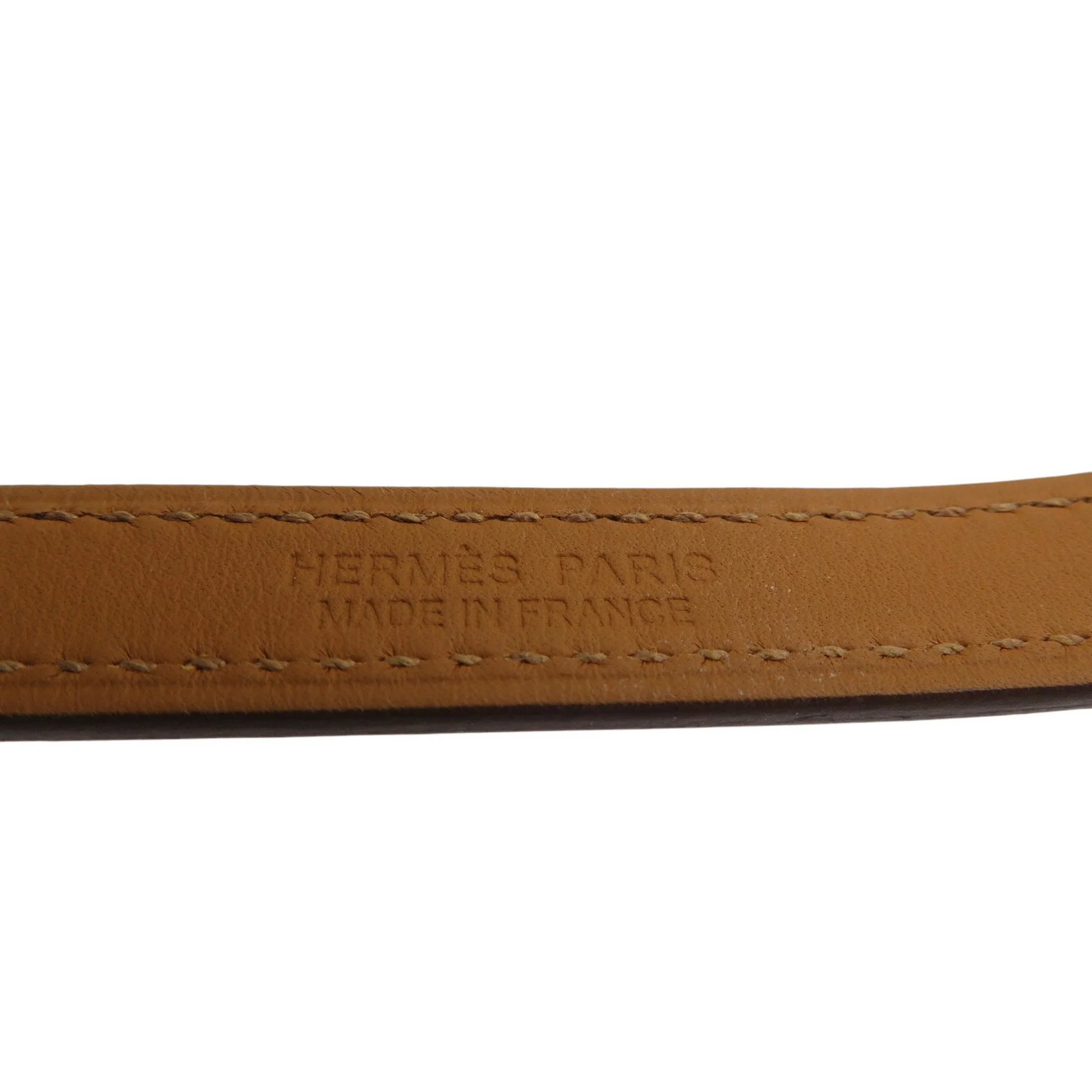 Charm Bracelet Swift Leather Orange - Image 7