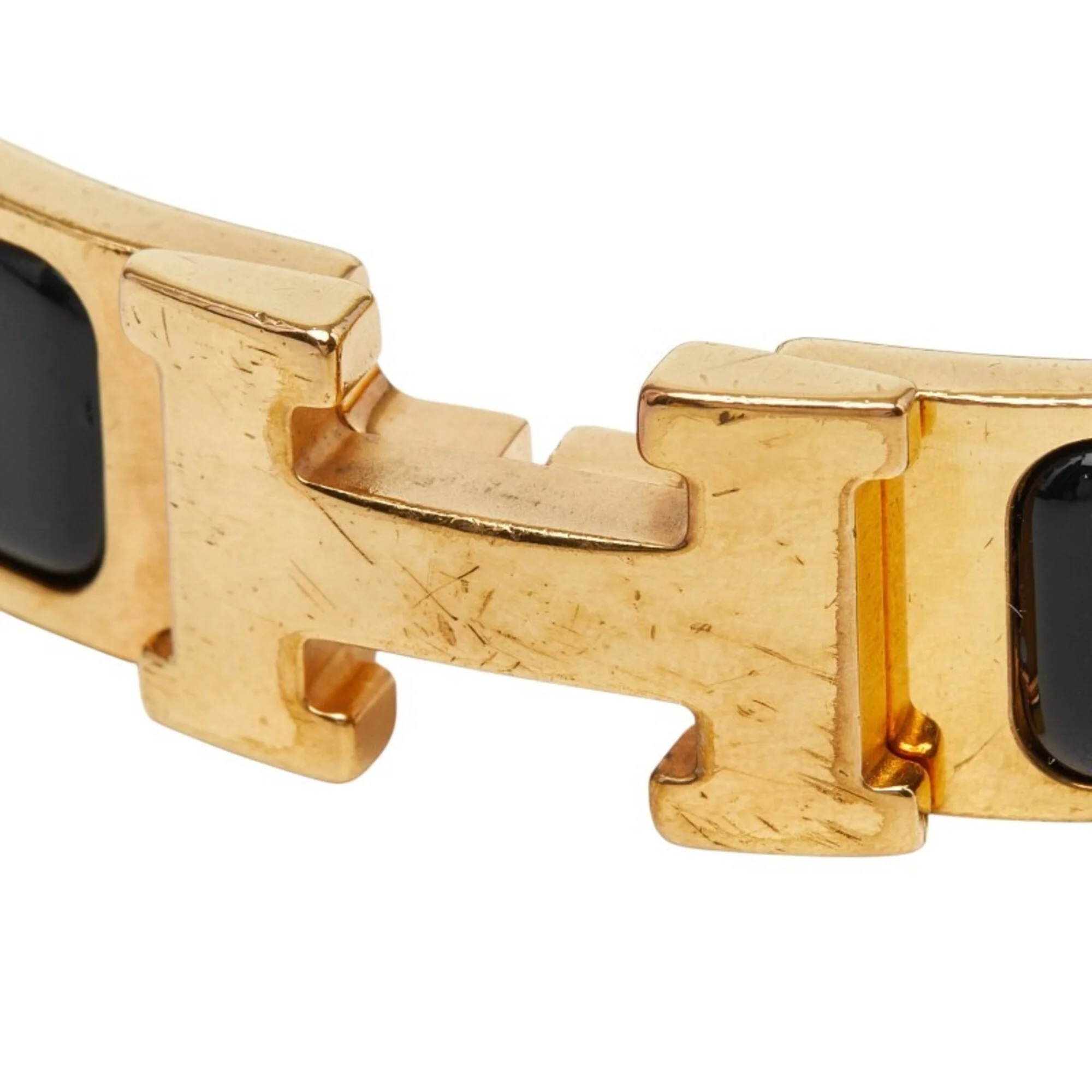 Clic Bracelet Black and Gold - Image 3
