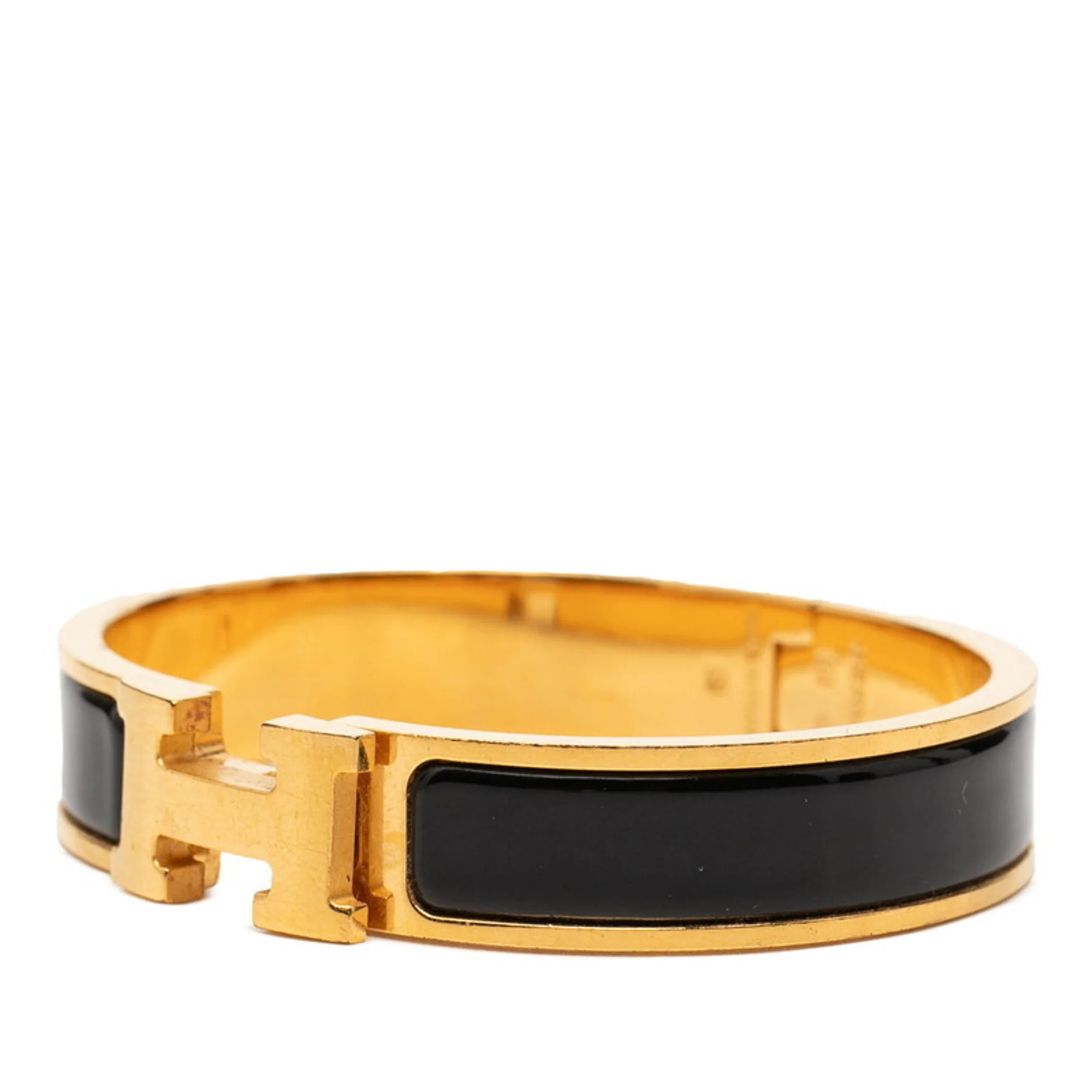 Clic Bracelet Enamel Black - Image 2