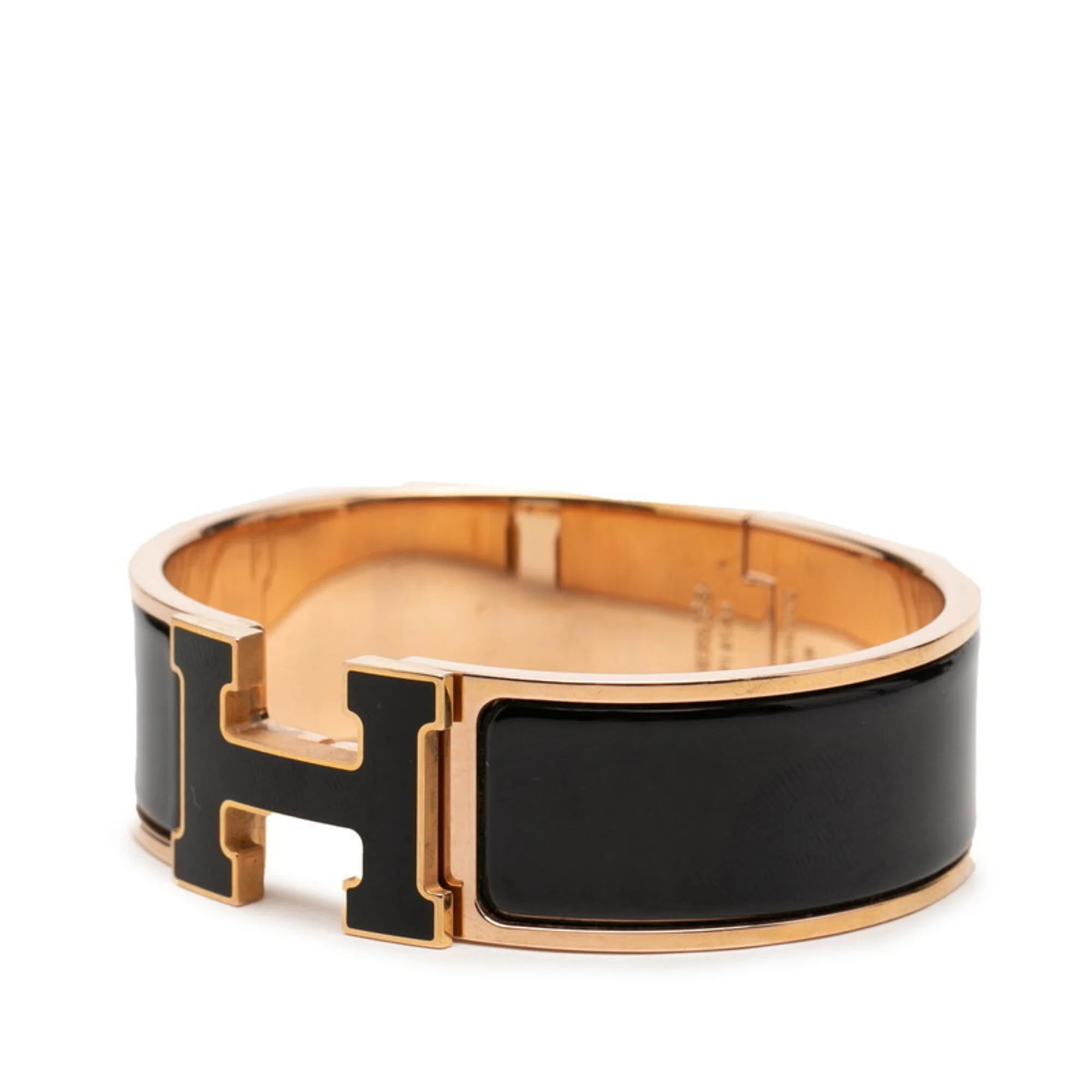 Clic Clac H Bracelet Enamel and Gold Mini - Image 2