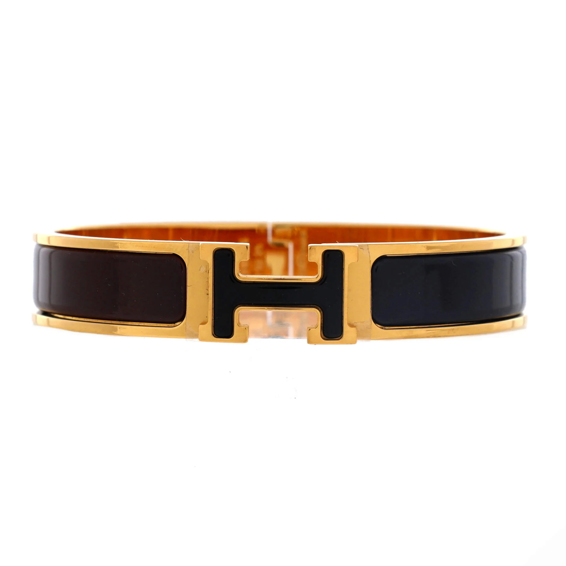 Clic H Bracelet Enamel Narrow