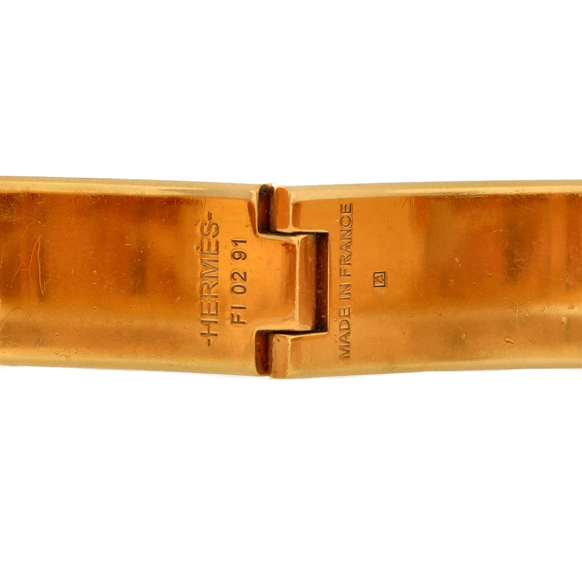 Clic H Bracelet Enamel Narrow - Image 3