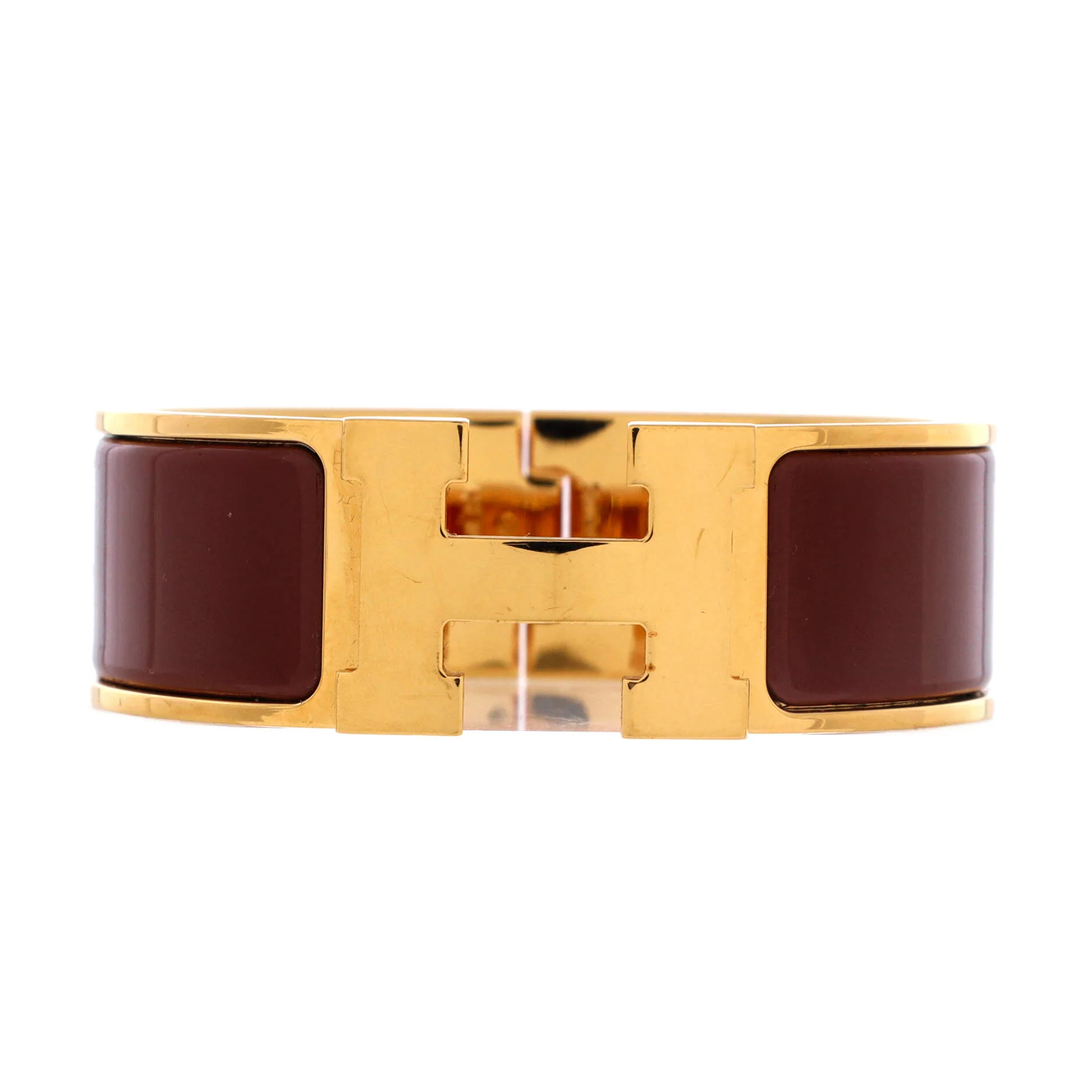 Clic H Bracelet Enamel Wide