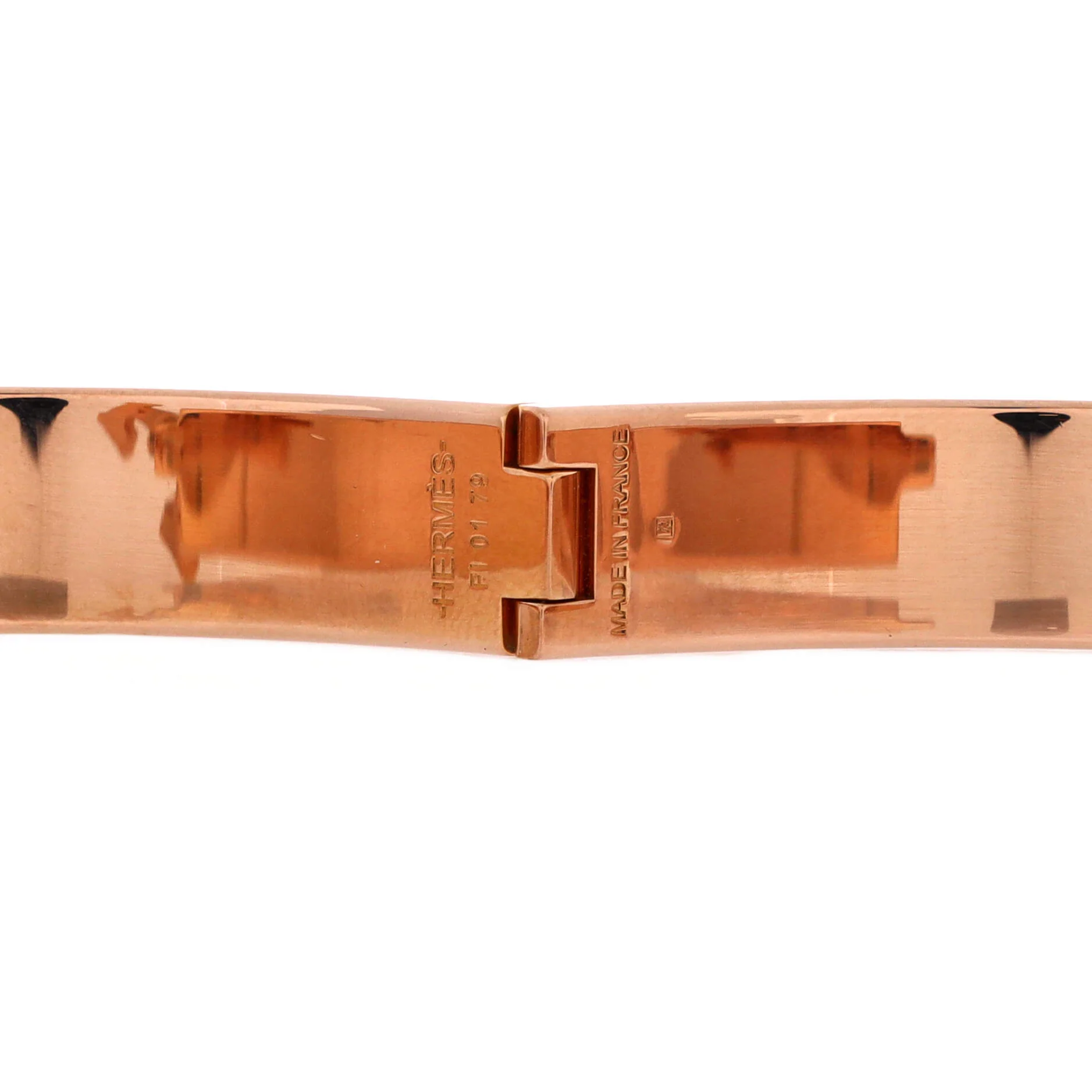 Clic H Bracelet Printed Enamel Narrow - Image 3