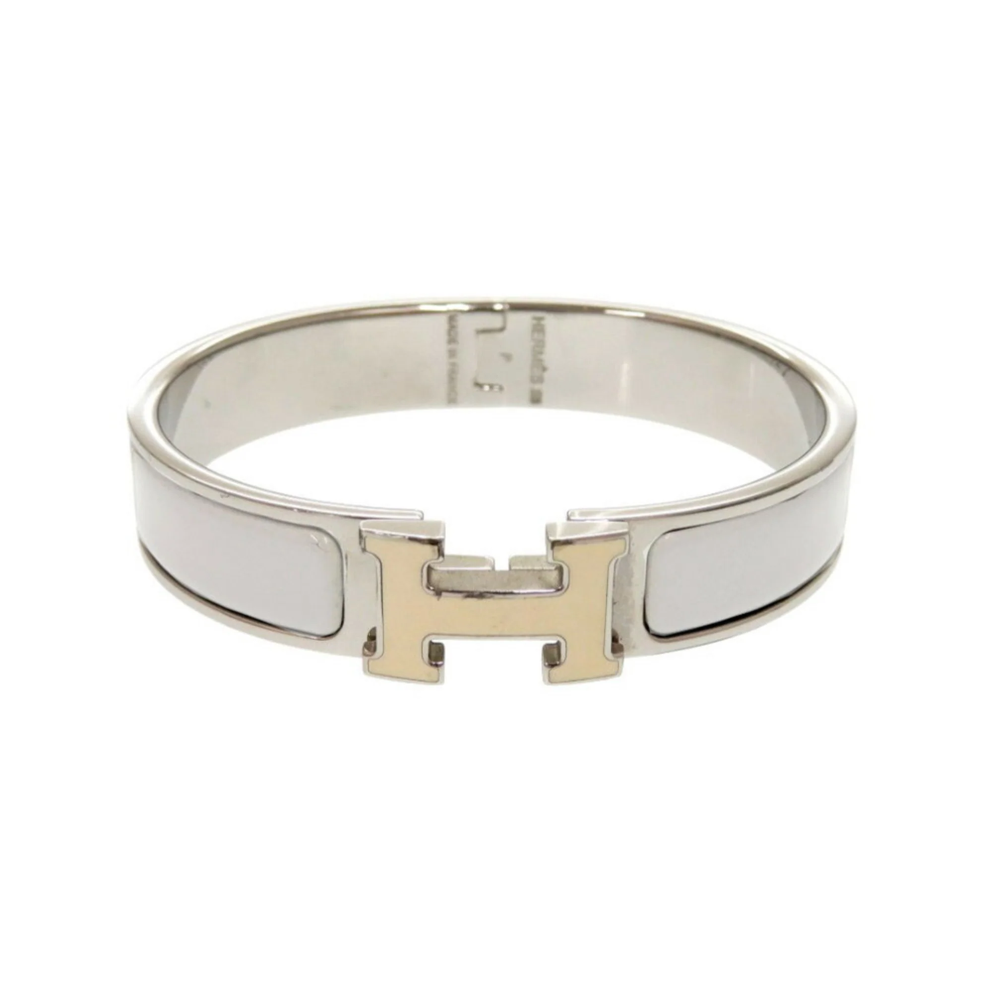 Click H Clack Bracelet Metal Gray Silver Mini - Image 2