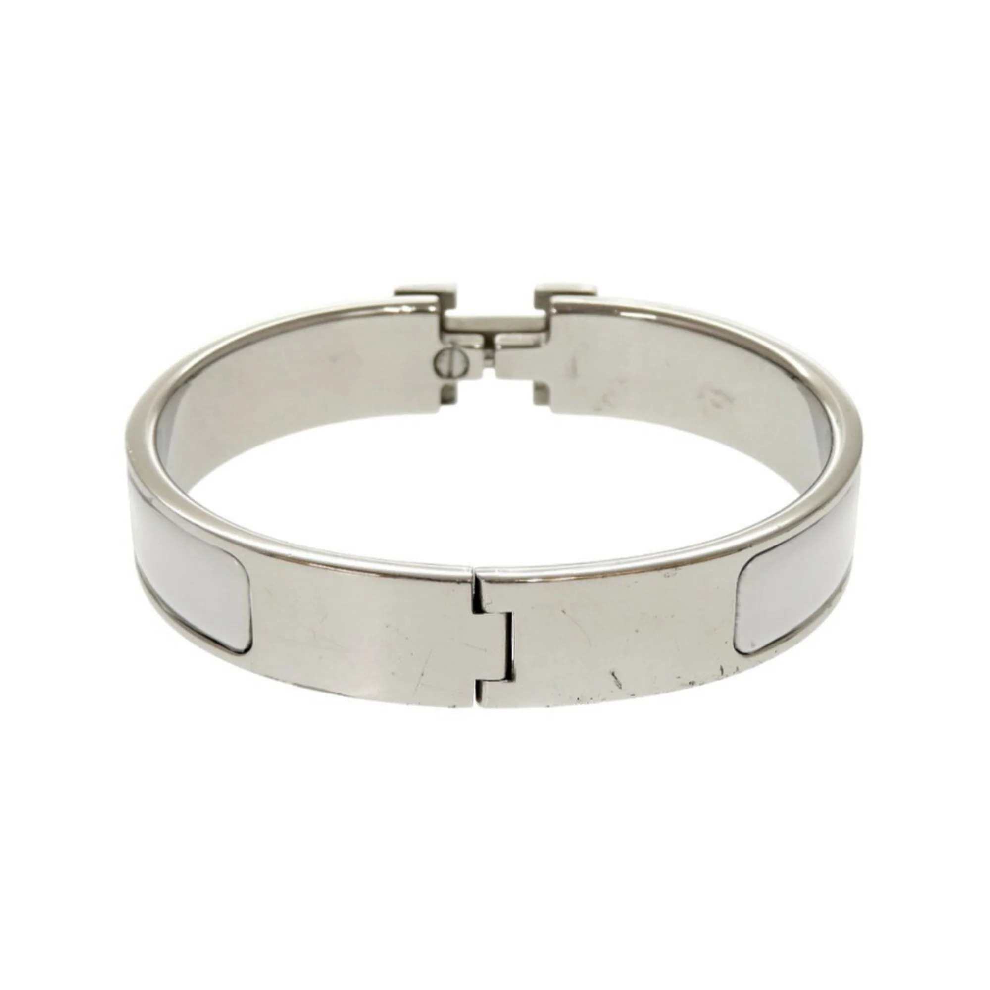 Click H Clack Bracelet Metal Gray Silver Mini - Image 7