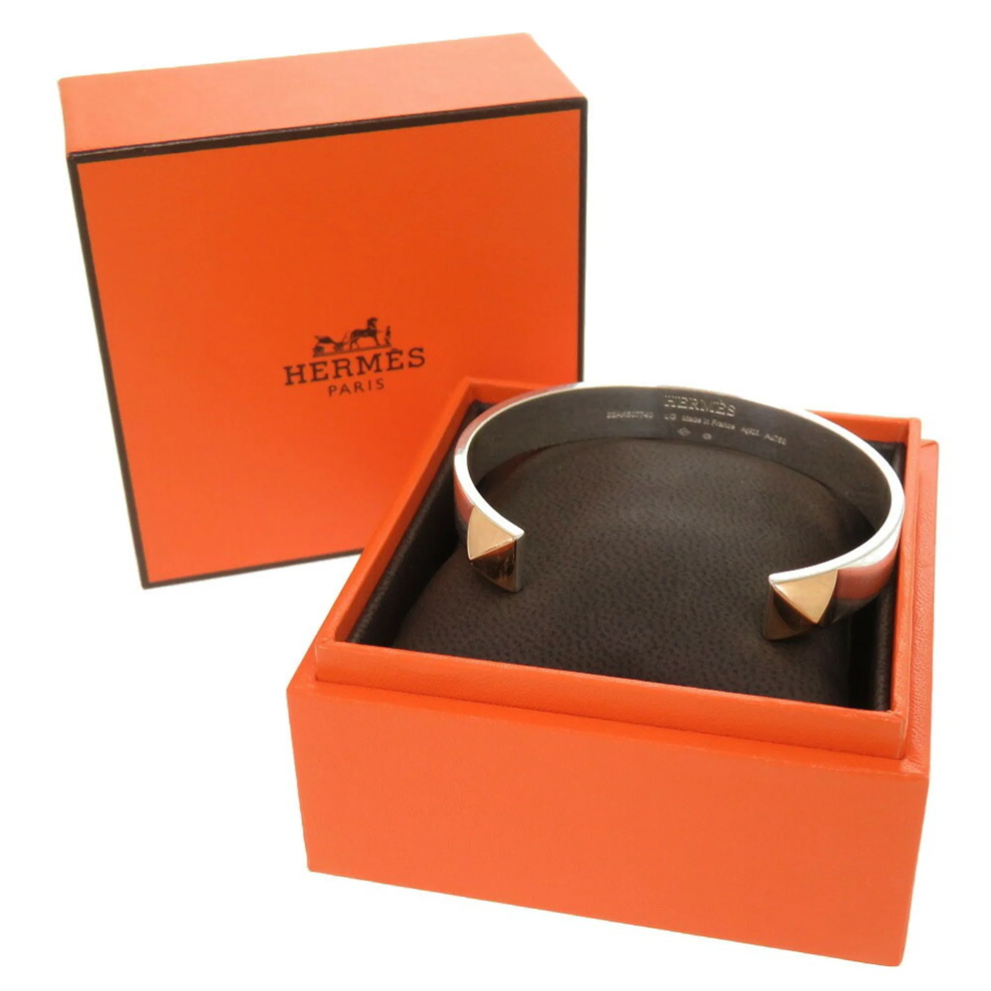 Crew de H Jonque 2 Bracelet 18K Rose Gold and Sterling Silver - Image 3