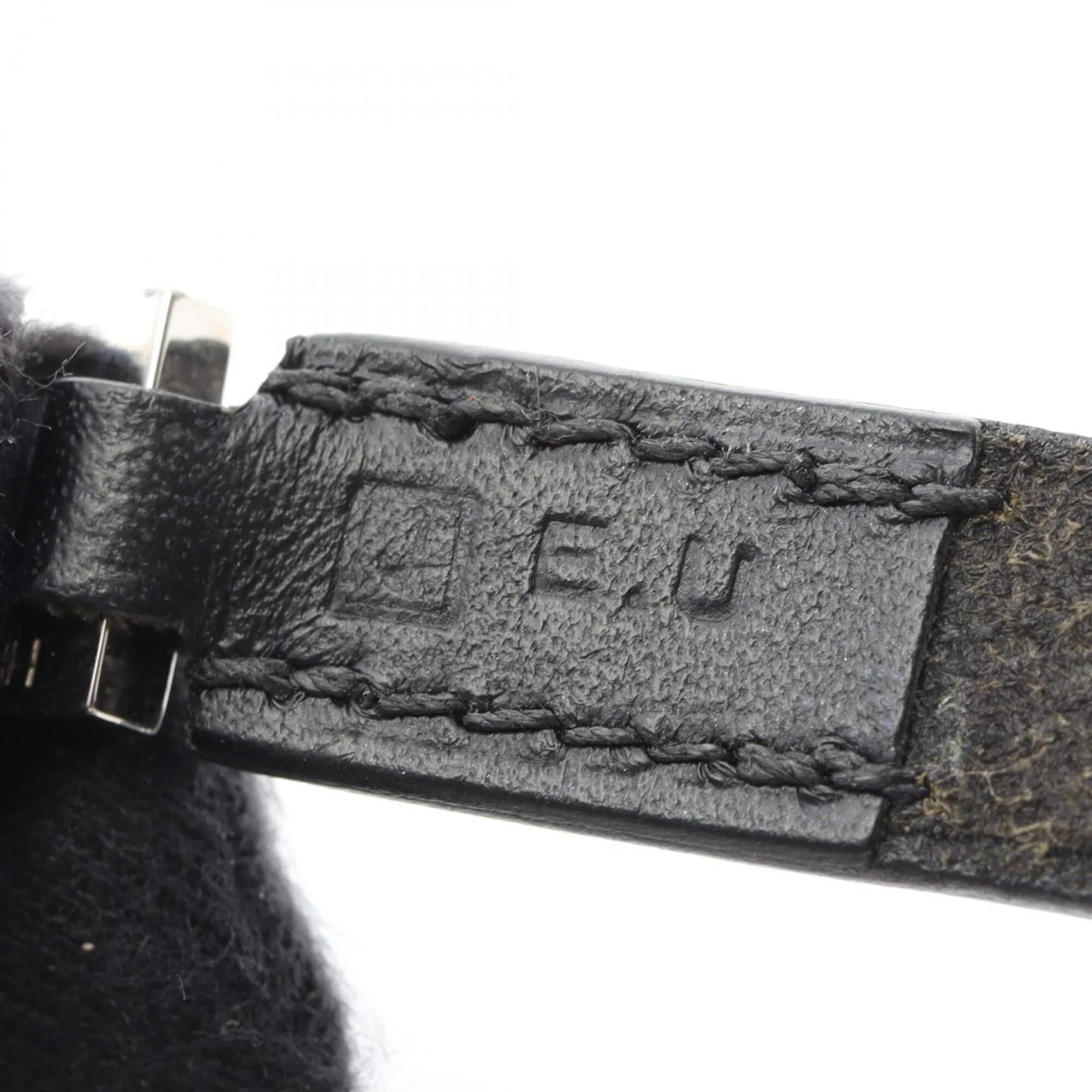 Double Tour Bracelet Stainless Steel and Swift Leather - Image 6