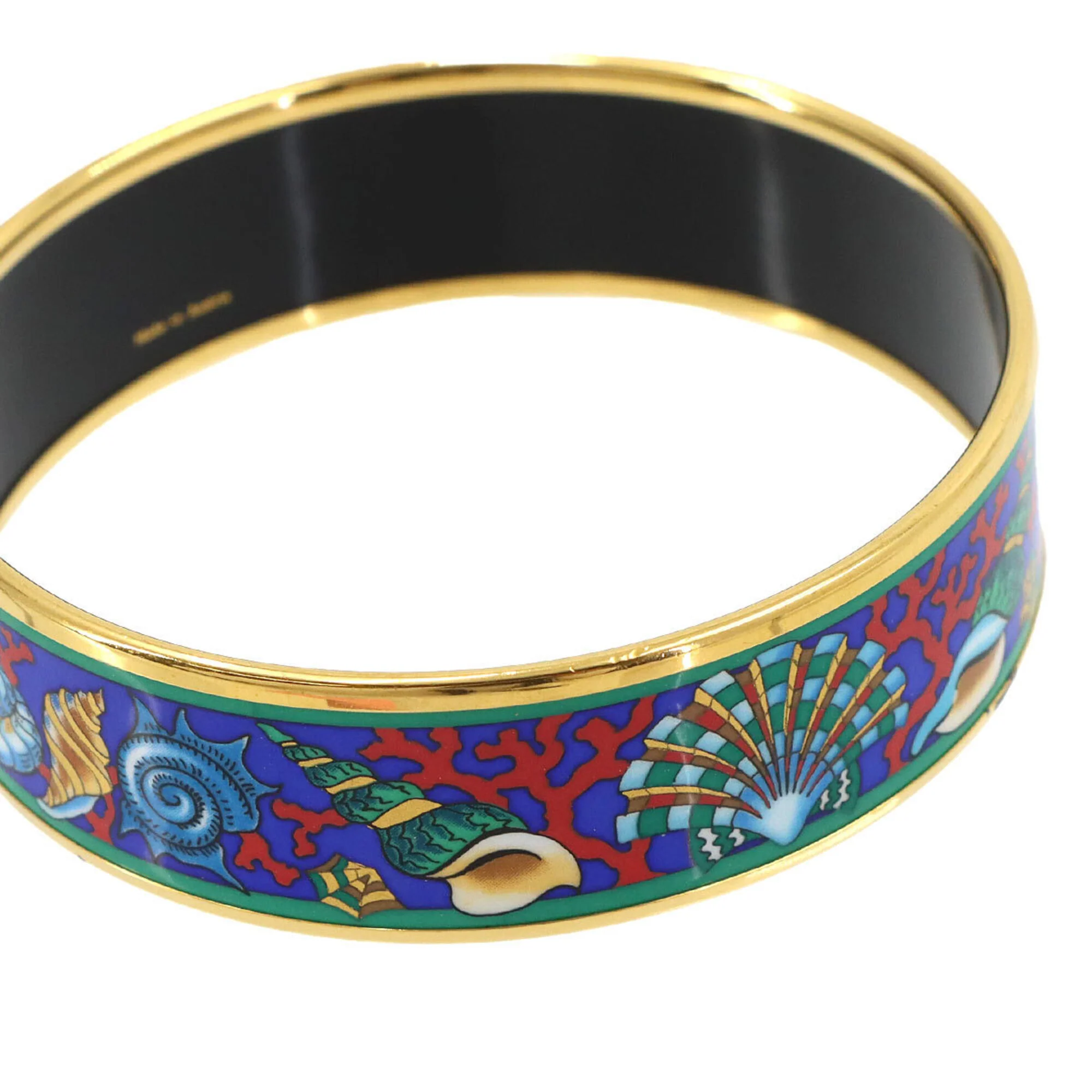 Email GM Bangle Bracelet Blue Gold Multicolor - Image 3