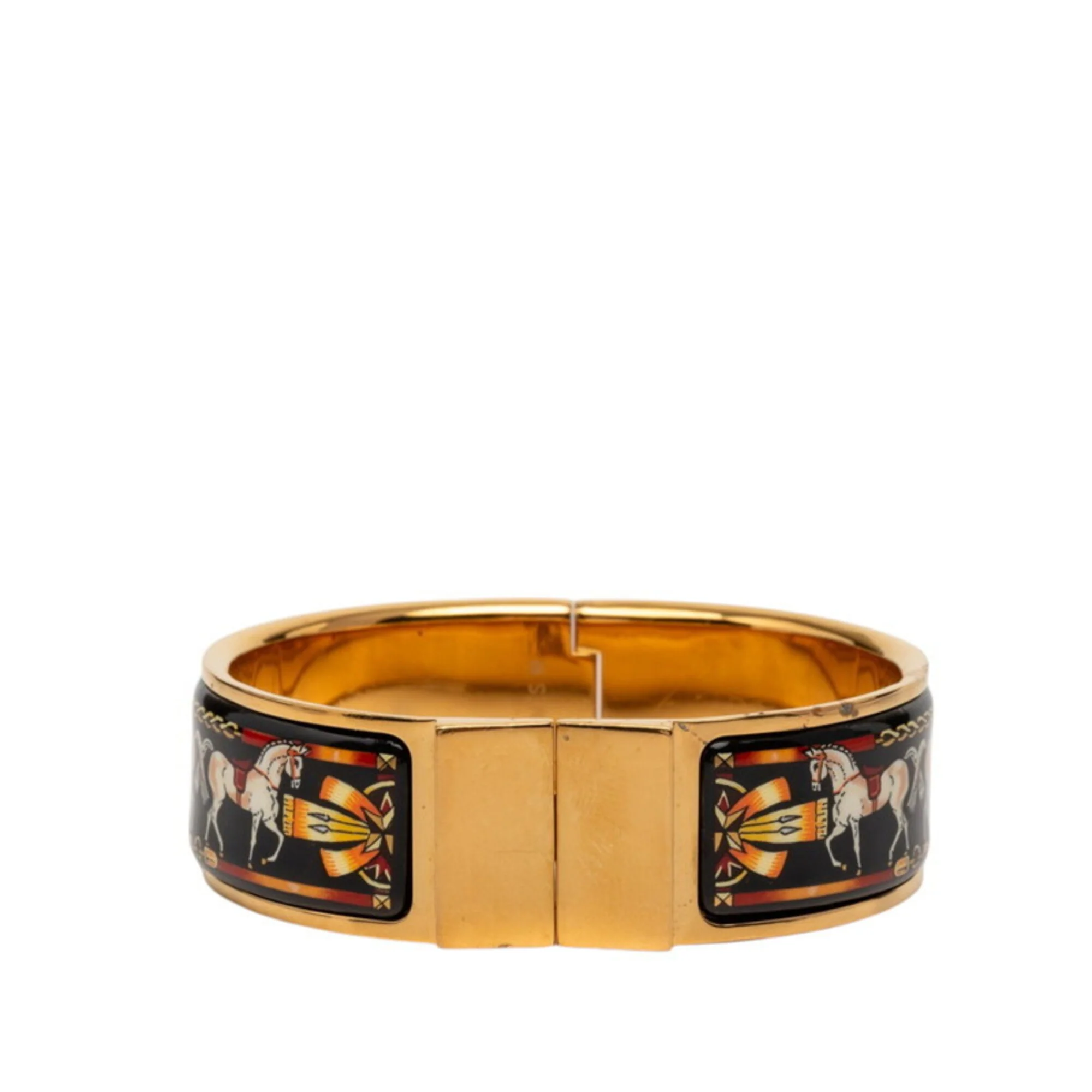 Email GM Loquet Bracelet Gold Multicolor Plated