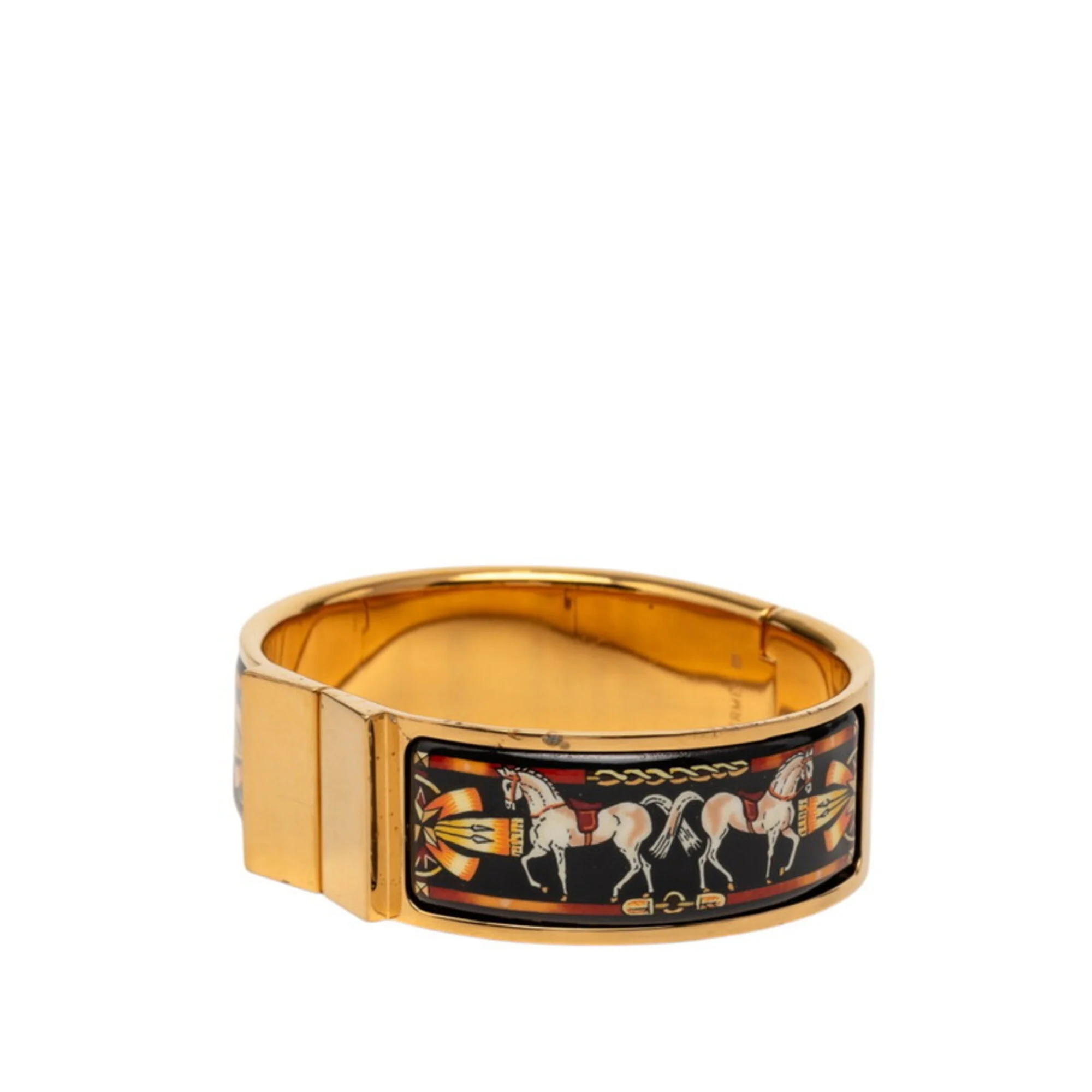 Email GM Loquet Bracelet Gold Multicolor Plated - Image 2