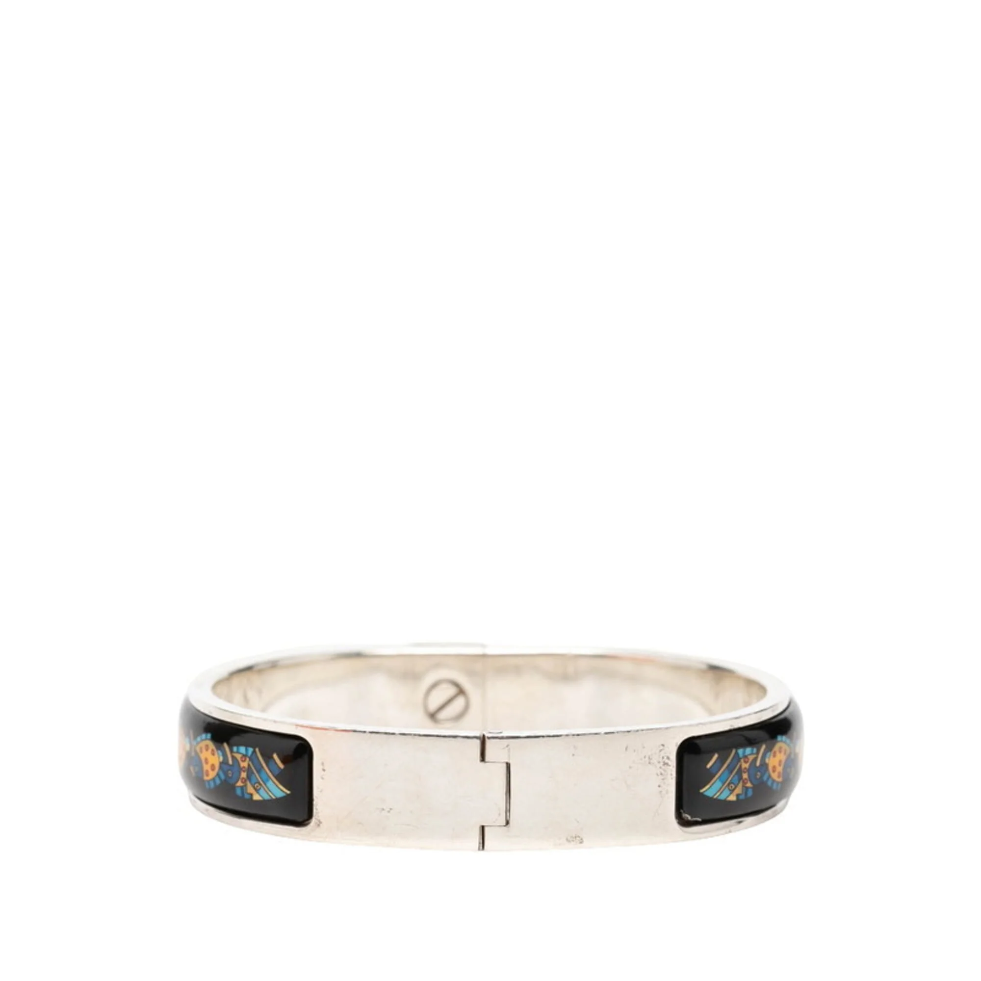 Email Loquet Cloisonné Bracelet Sterling Silver Mini - Image 3
