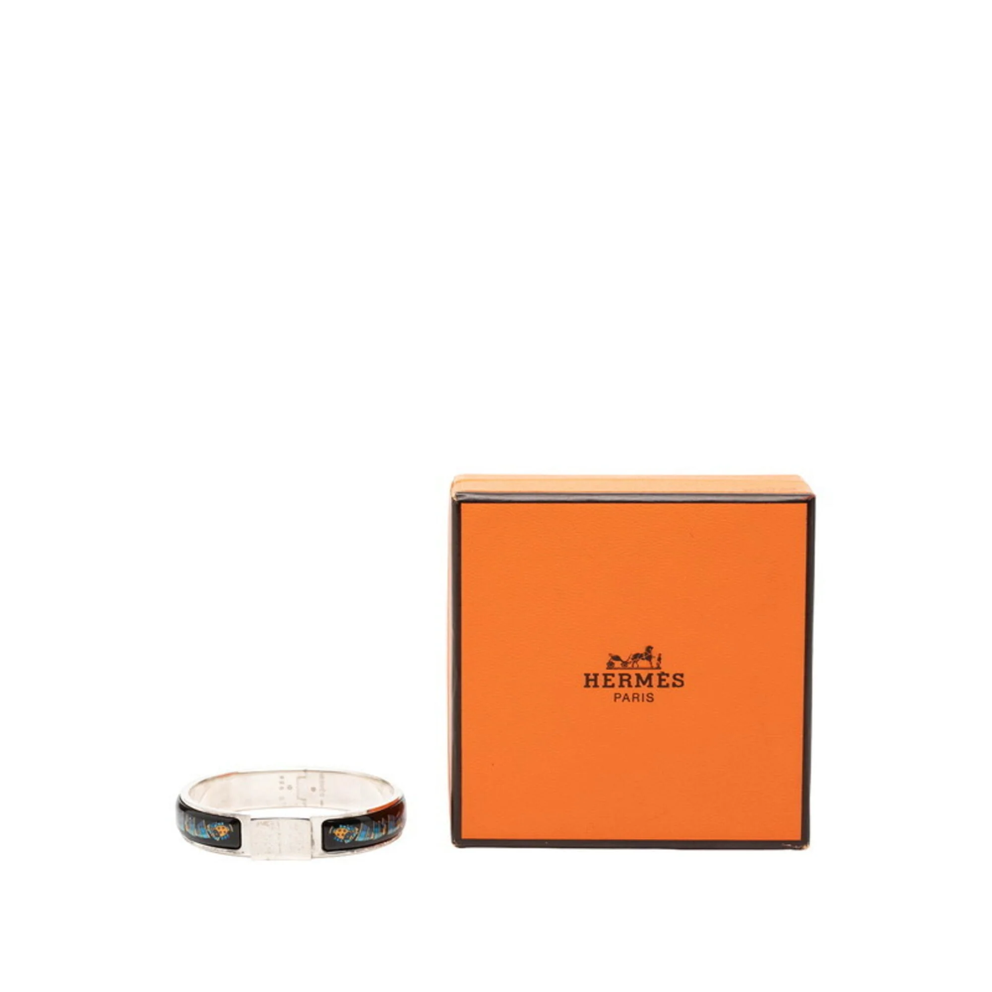 Email Loquet Cloisonné Bracelet Sterling Silver Mini - Image 5