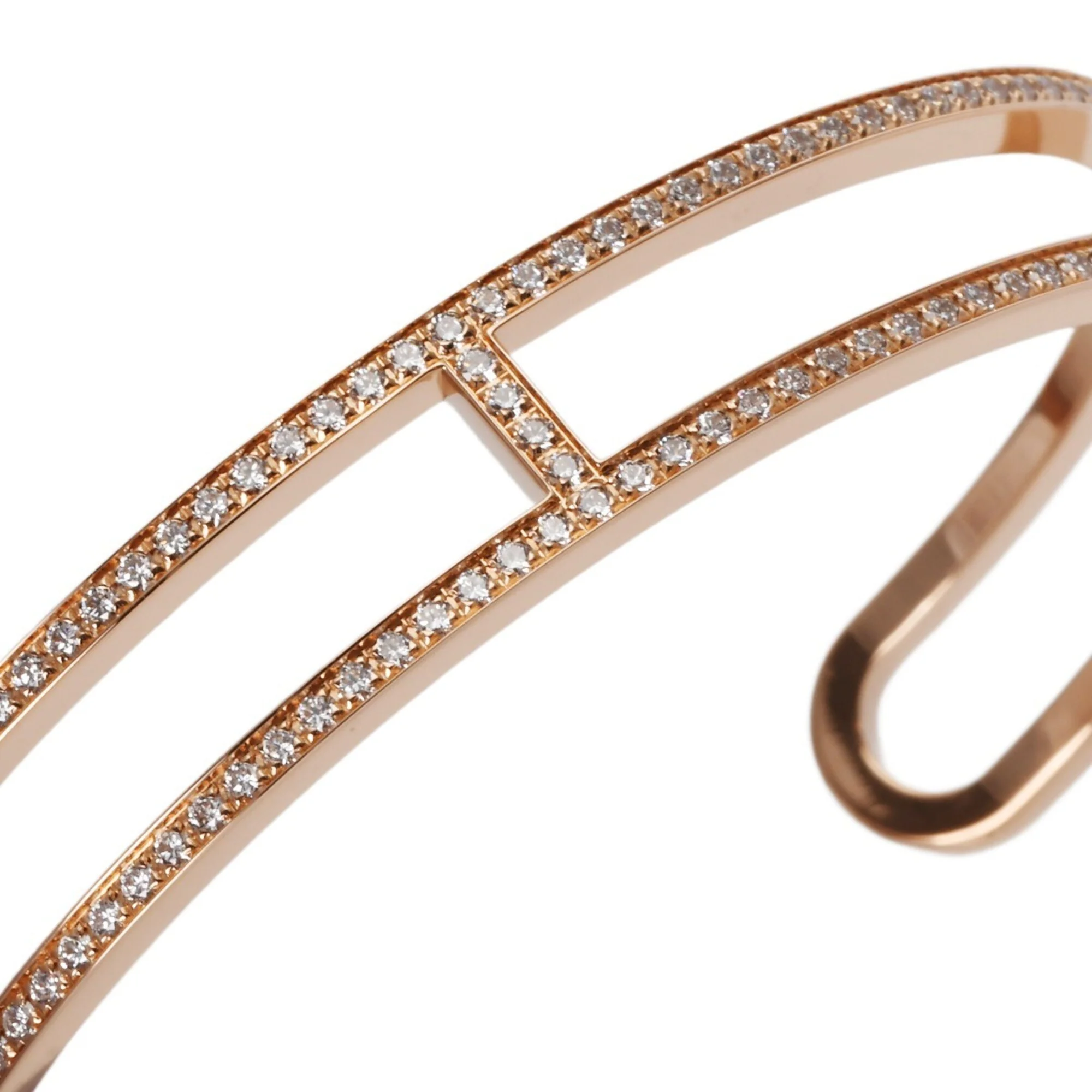 Everchaine d'Ancre Bracelet 18K Rose Gold with Diamond - Image 6